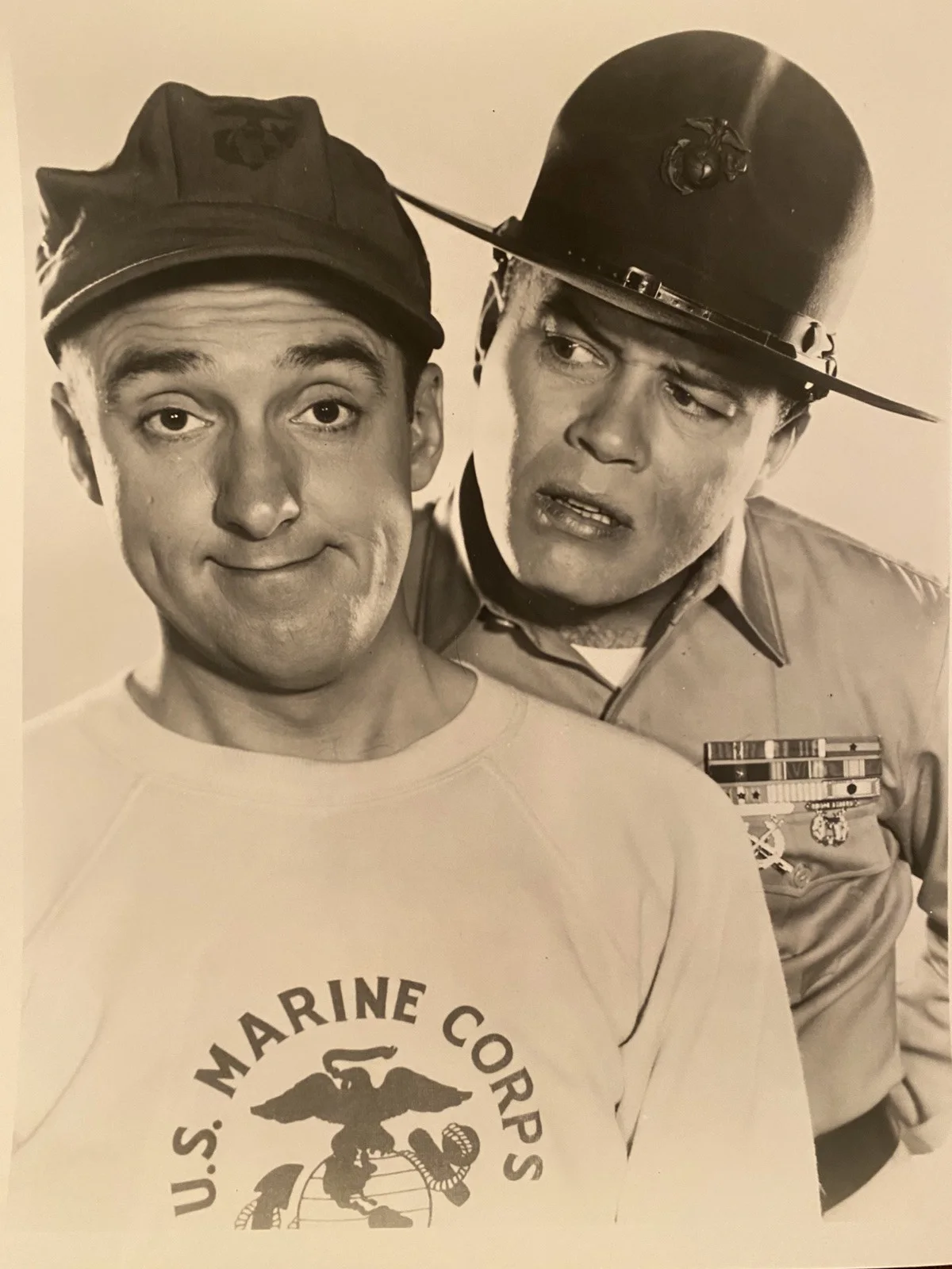 Jim Nabors — Jim Nabors Signed Autographed Index Card With Photo Gomer Pyle USMC Frank Sutton, image 2