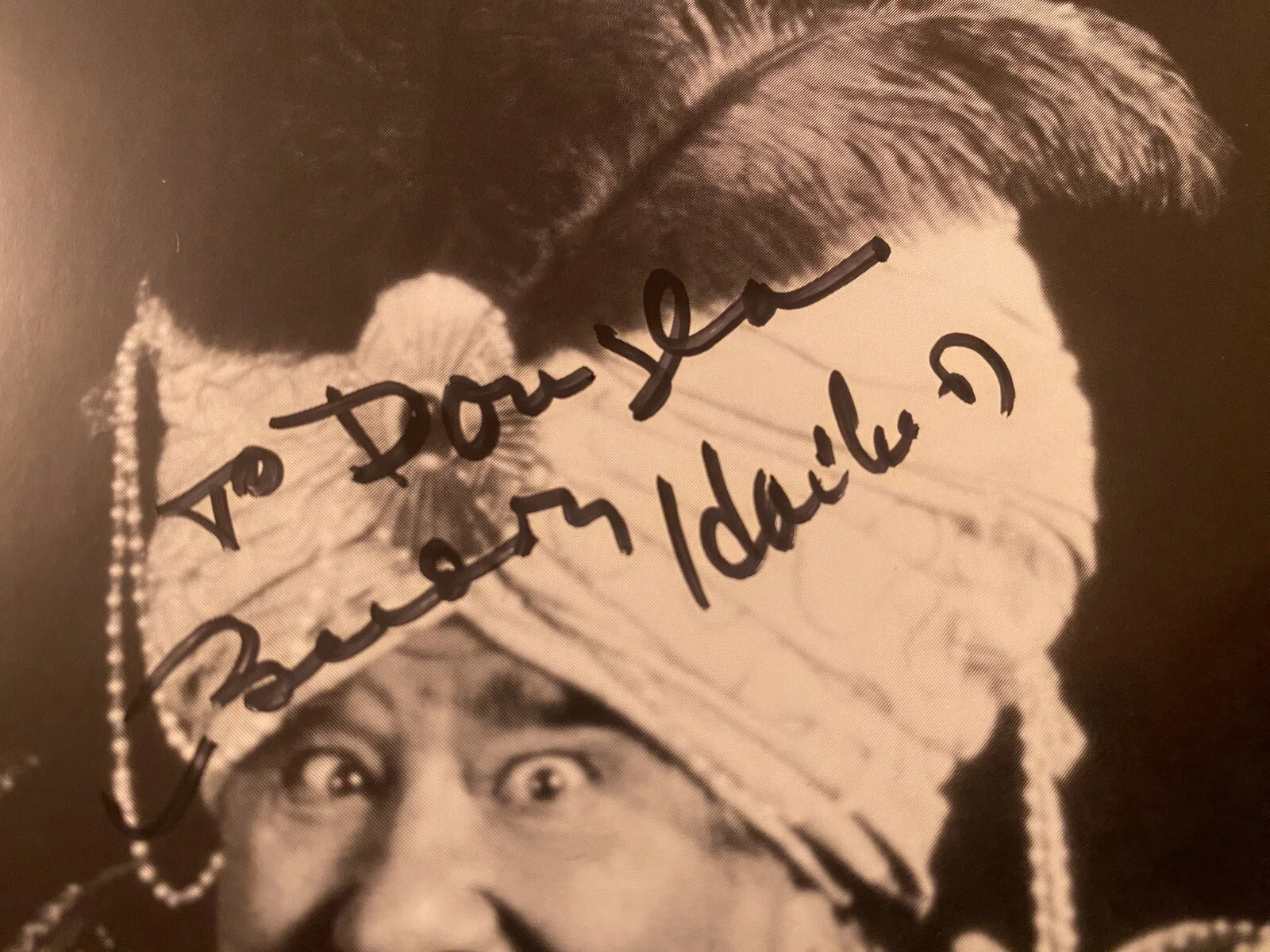 Buddy Hackett — Buddy Hackett Signed Autographed Photo With COA LOA Love Bug The Little Mermaid, изображение 2