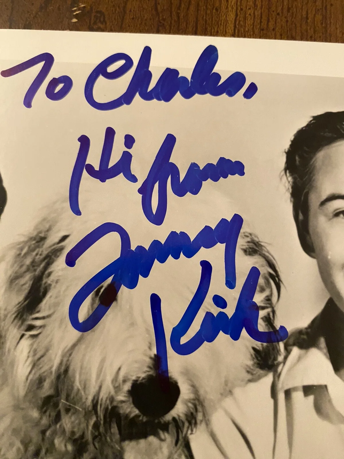 Tommy Kirk — Tommy Kirk Signed Autographed Photo With COA The Shaggy Dog Old Yeller Etc, изображение 2