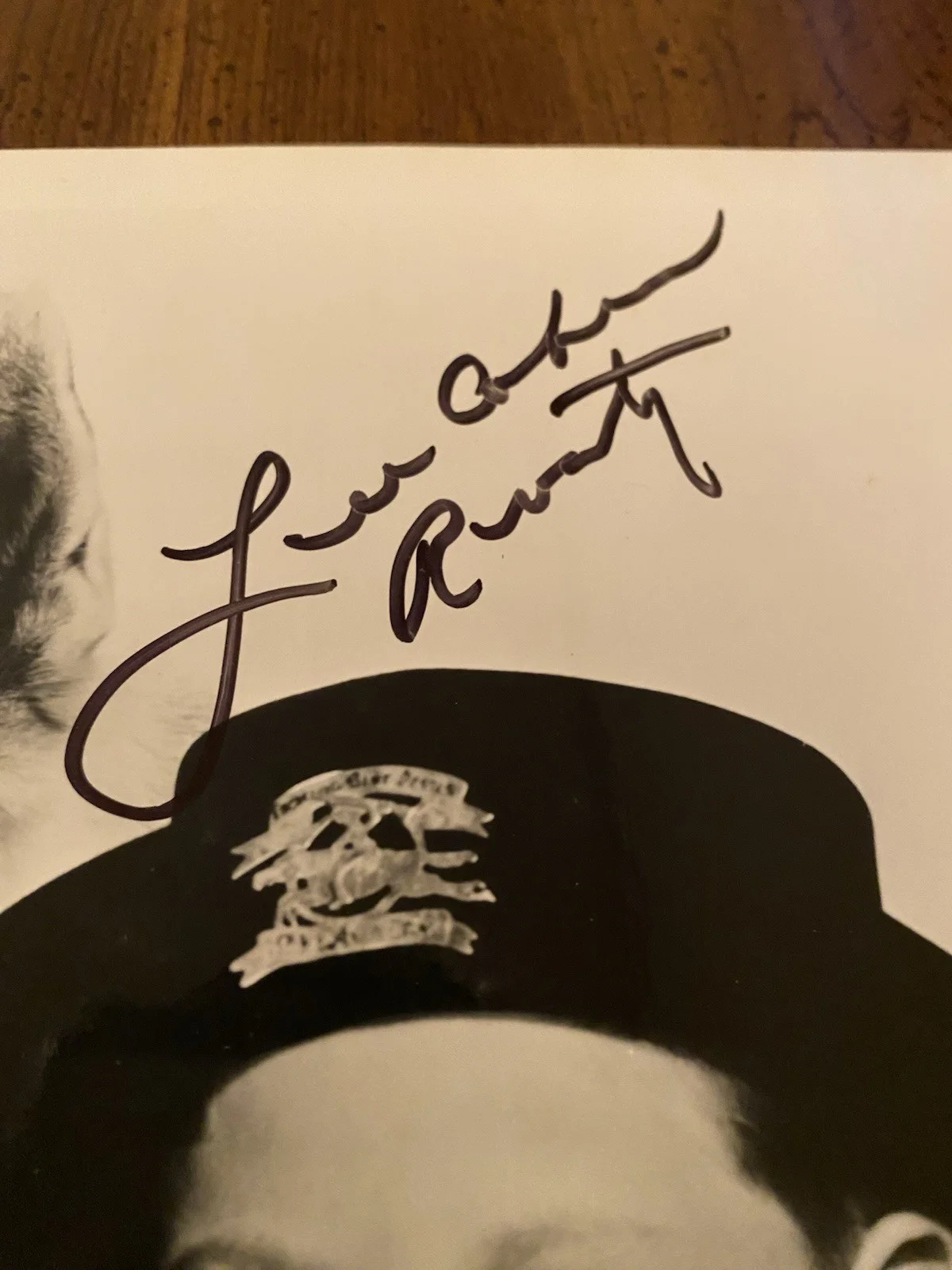 Lee Aaker — Lee Aaker Rusty Rin Tin Tin Signed Autographed Photo With COA, image 3