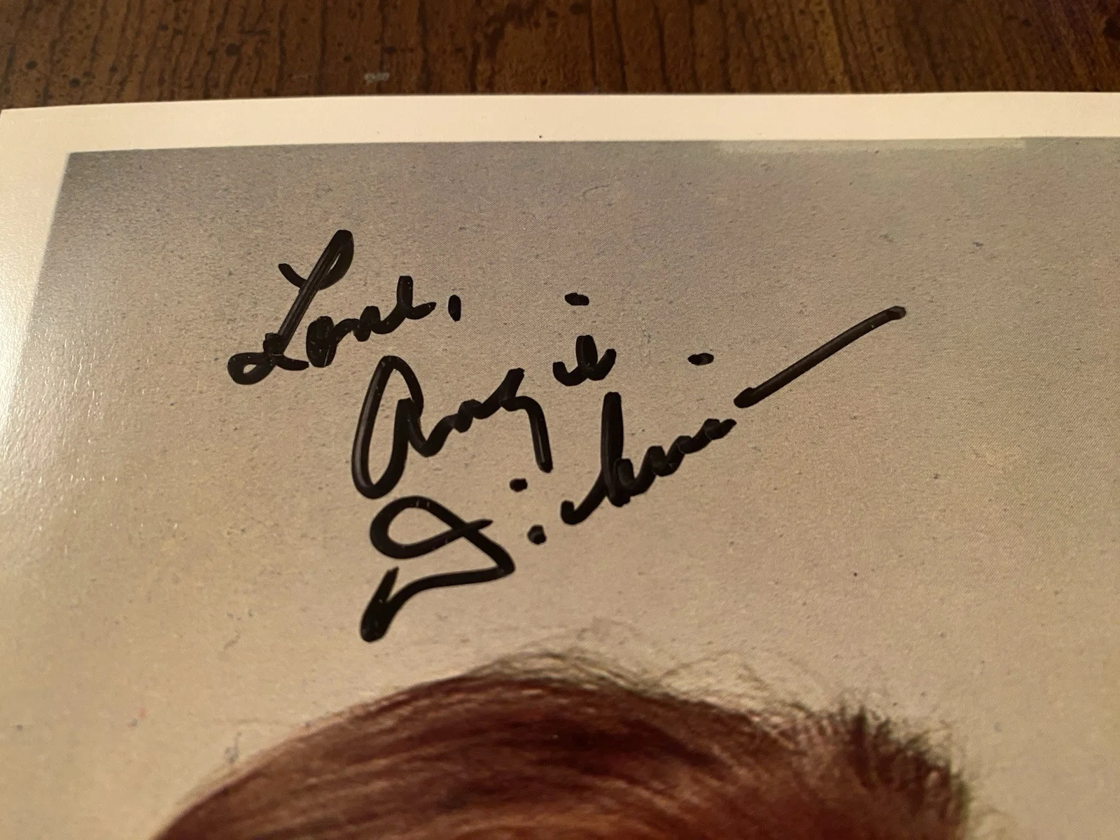 Angie Dickinson — Angie Dickinson Signed Autographed Vintage Photo With COA The Last Challenge, изображение 3