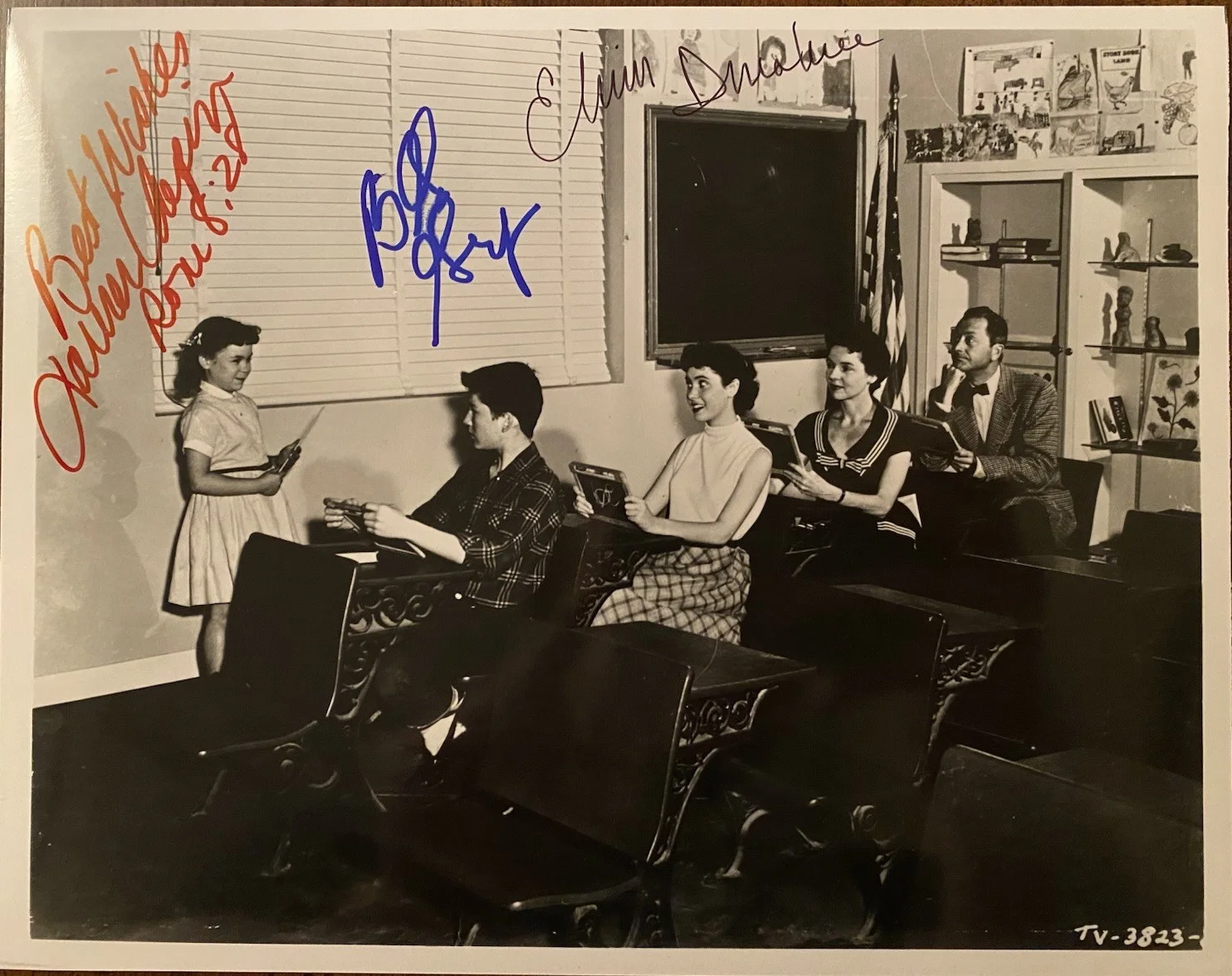 Elinor Donahue, Billy Gray, Lauren Chapin — Father Knows Best Cast Signed Autographed Photo By 3 Donahue Gray Chapin NICE