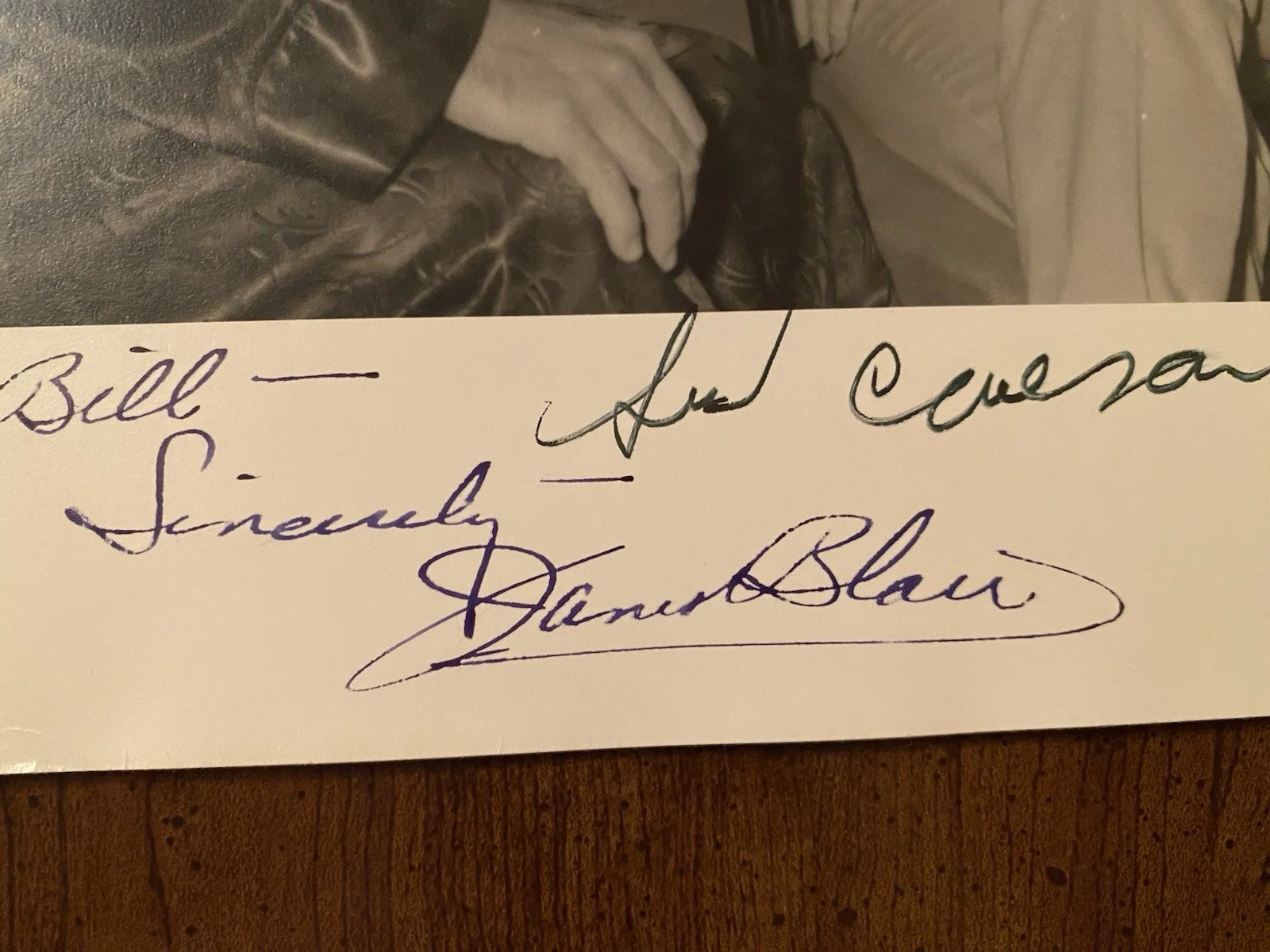 Sid Caesar, Janet Blair — Sid Caesar Janet Blair Signed Autographed Vintage Photo w COA Your Show Of Shows, изображение 2