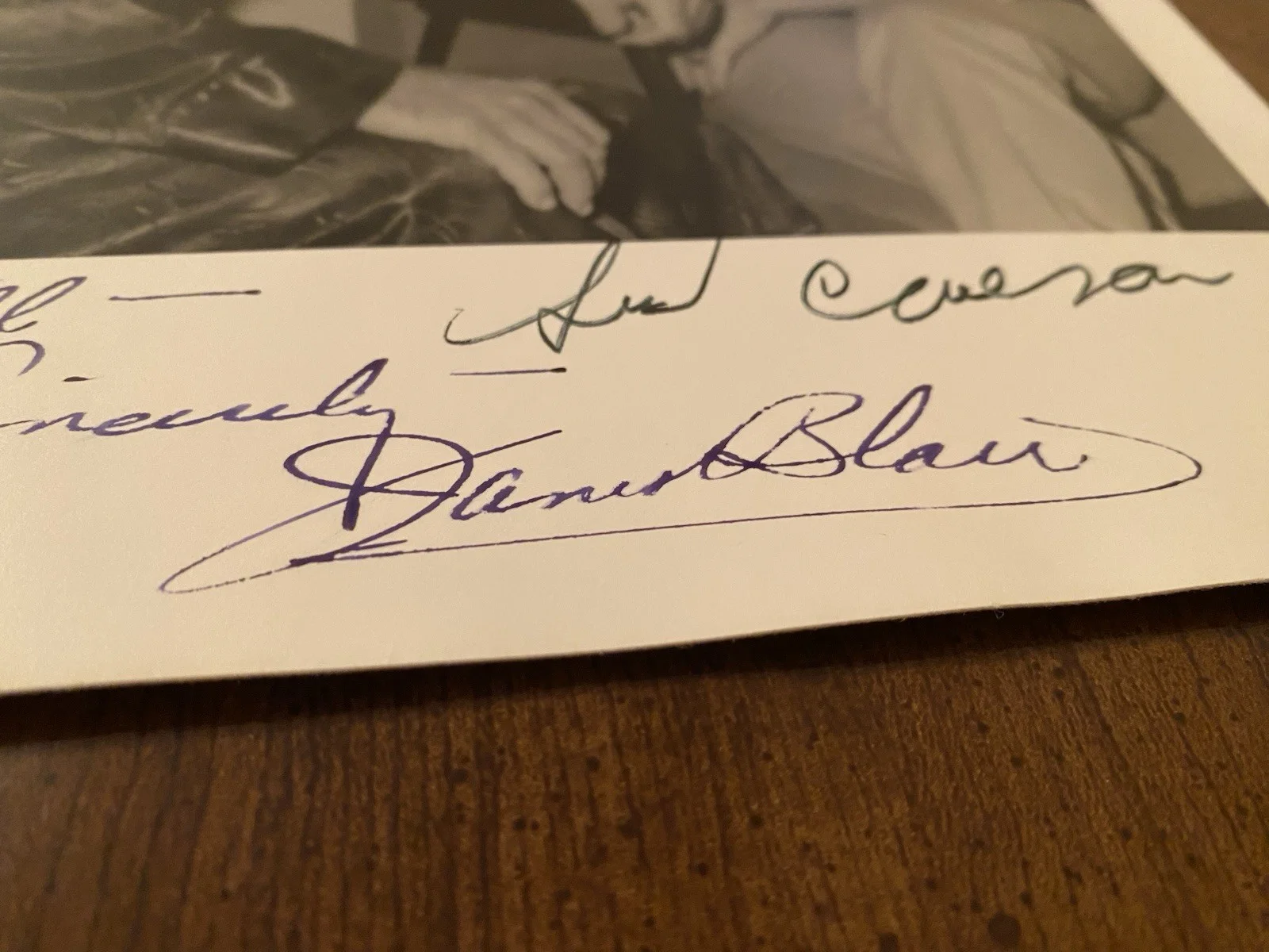 Sid Caesar, Janet Blair — Sid Caesar Janet Blair Signed Autographed Vintage Photo w COA Your Show Of Shows, изображение 3