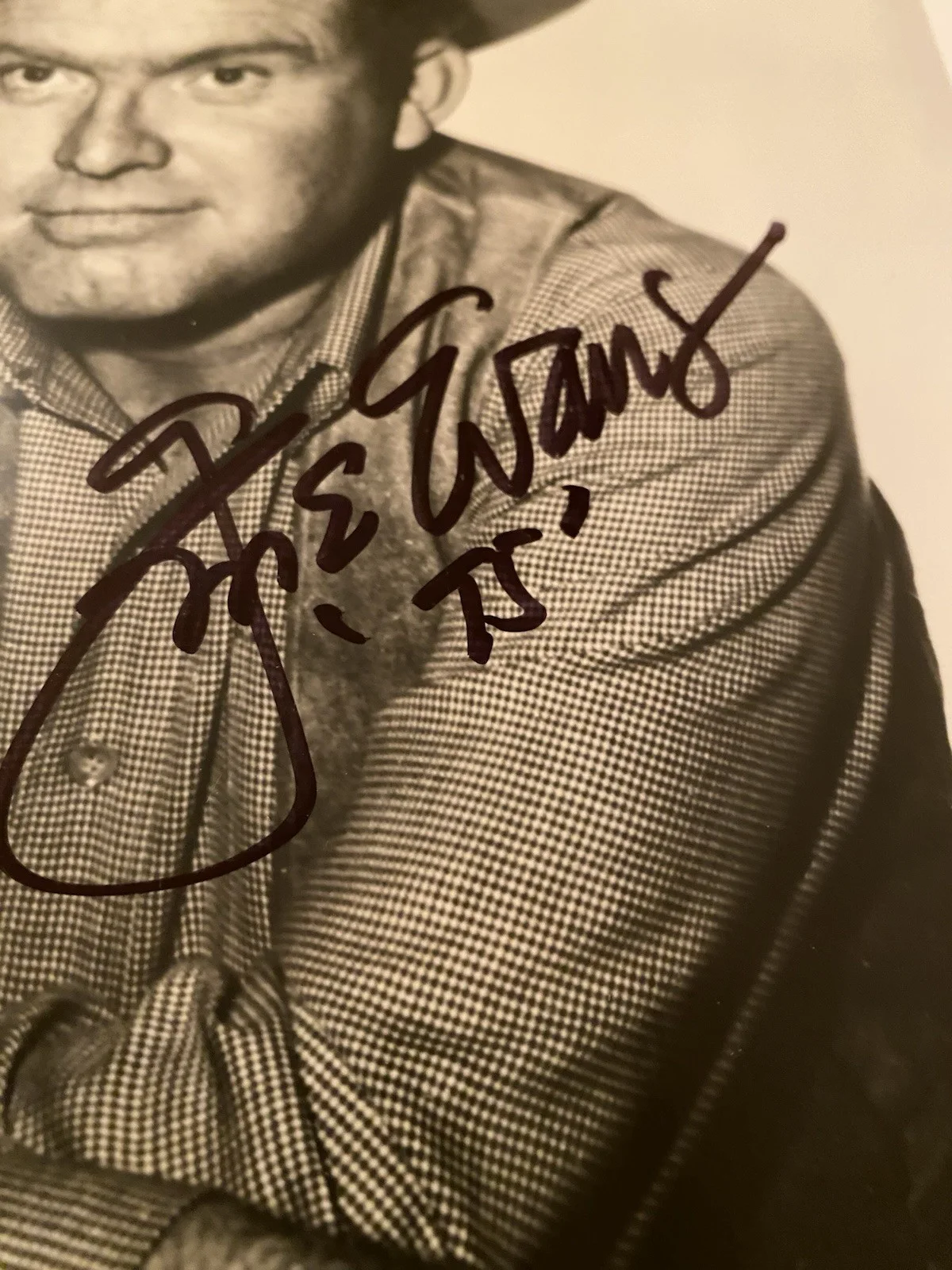 Gene Evans — Gene Evans Signed Autographed Photo w COA Gunsmoke Bonanza Daniel Boone Rawhide, изображение 3