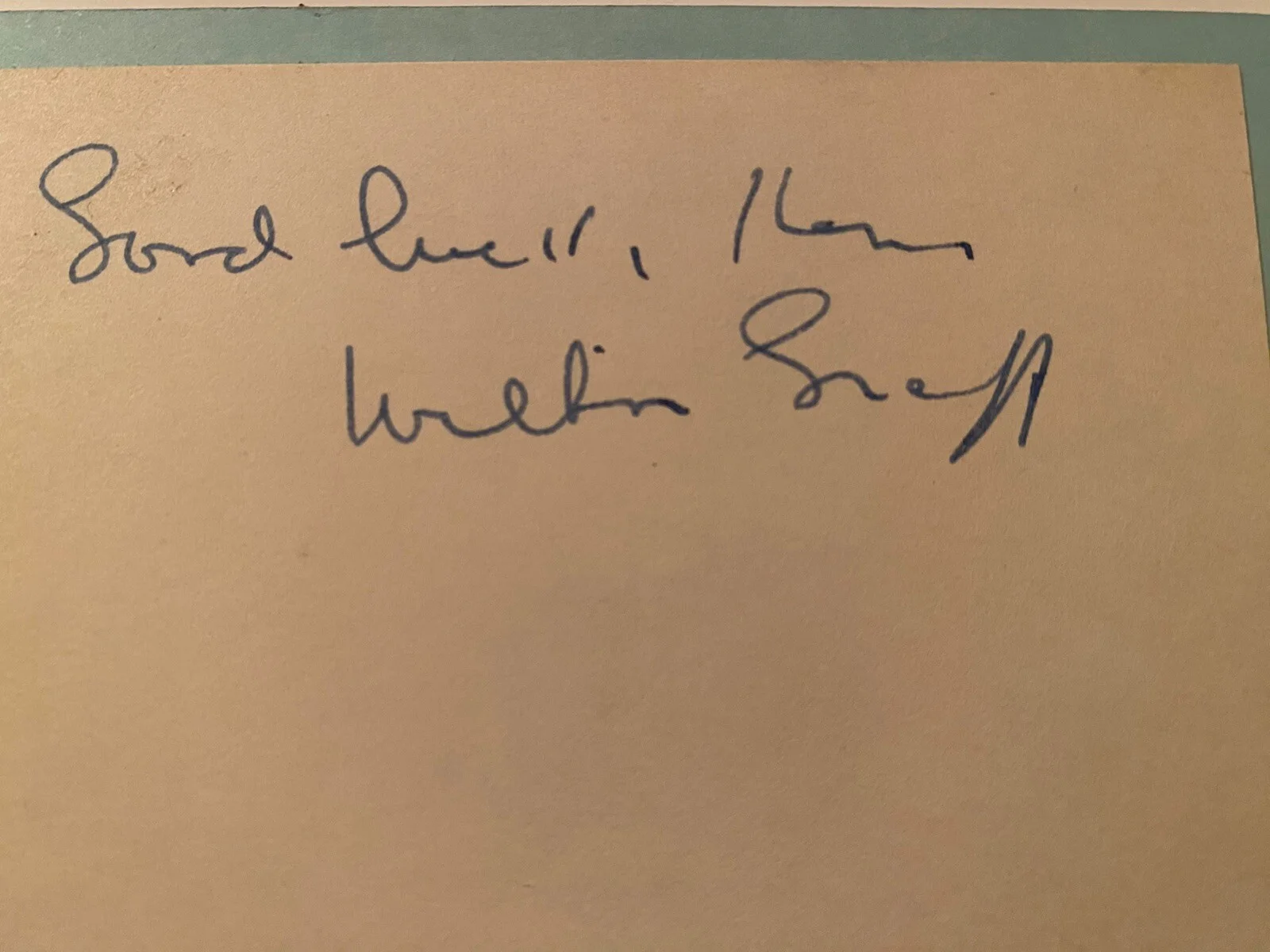 Wilton Graff — Wilton Graff Signed Autographed Card With COA Bloodlust Lust For Life Lili RARE, image 2