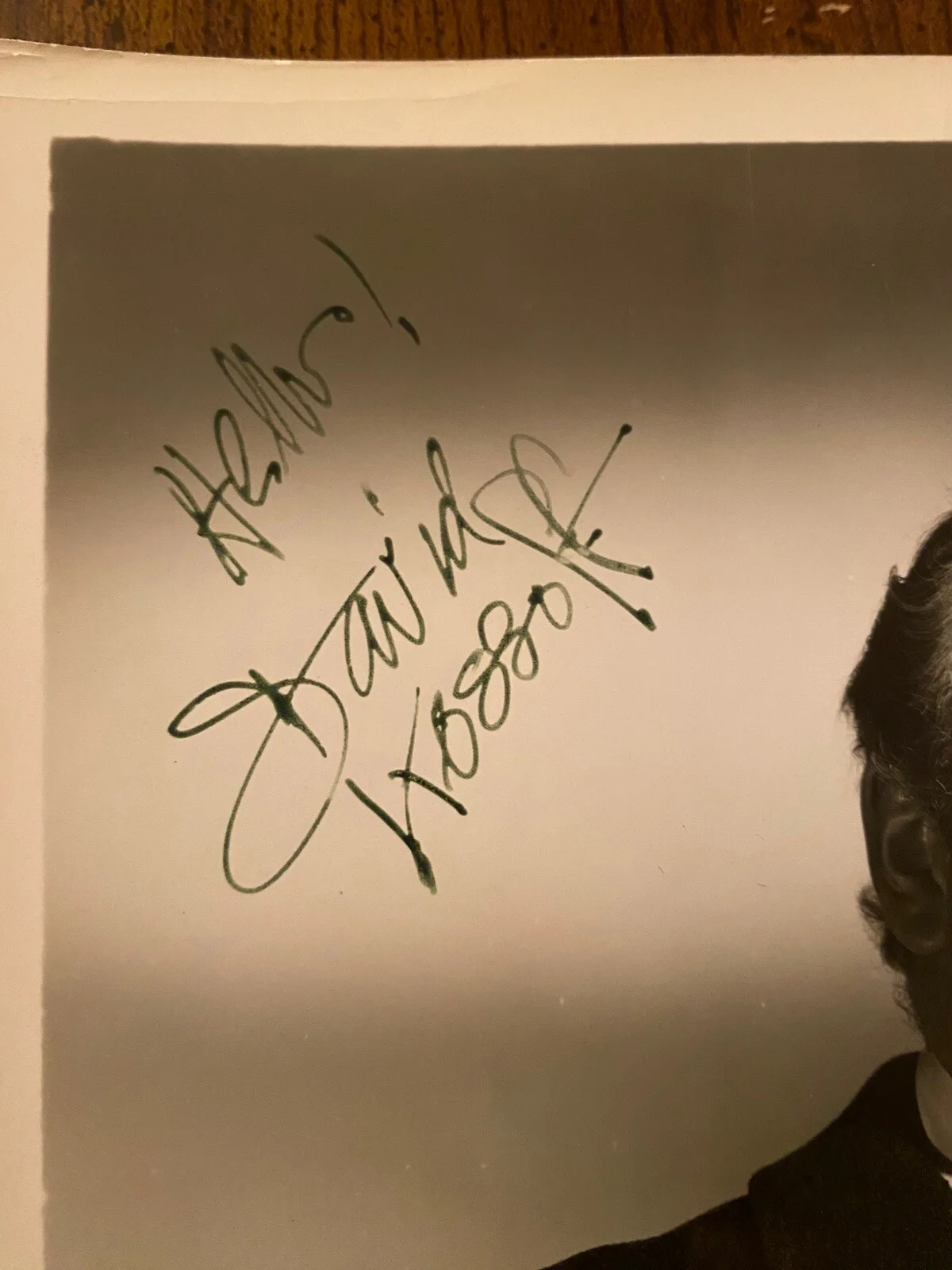 David Kossoff — David Kossoff Signed Autographed Photo w COA The Mouse That Roared Indiscreet, image 2