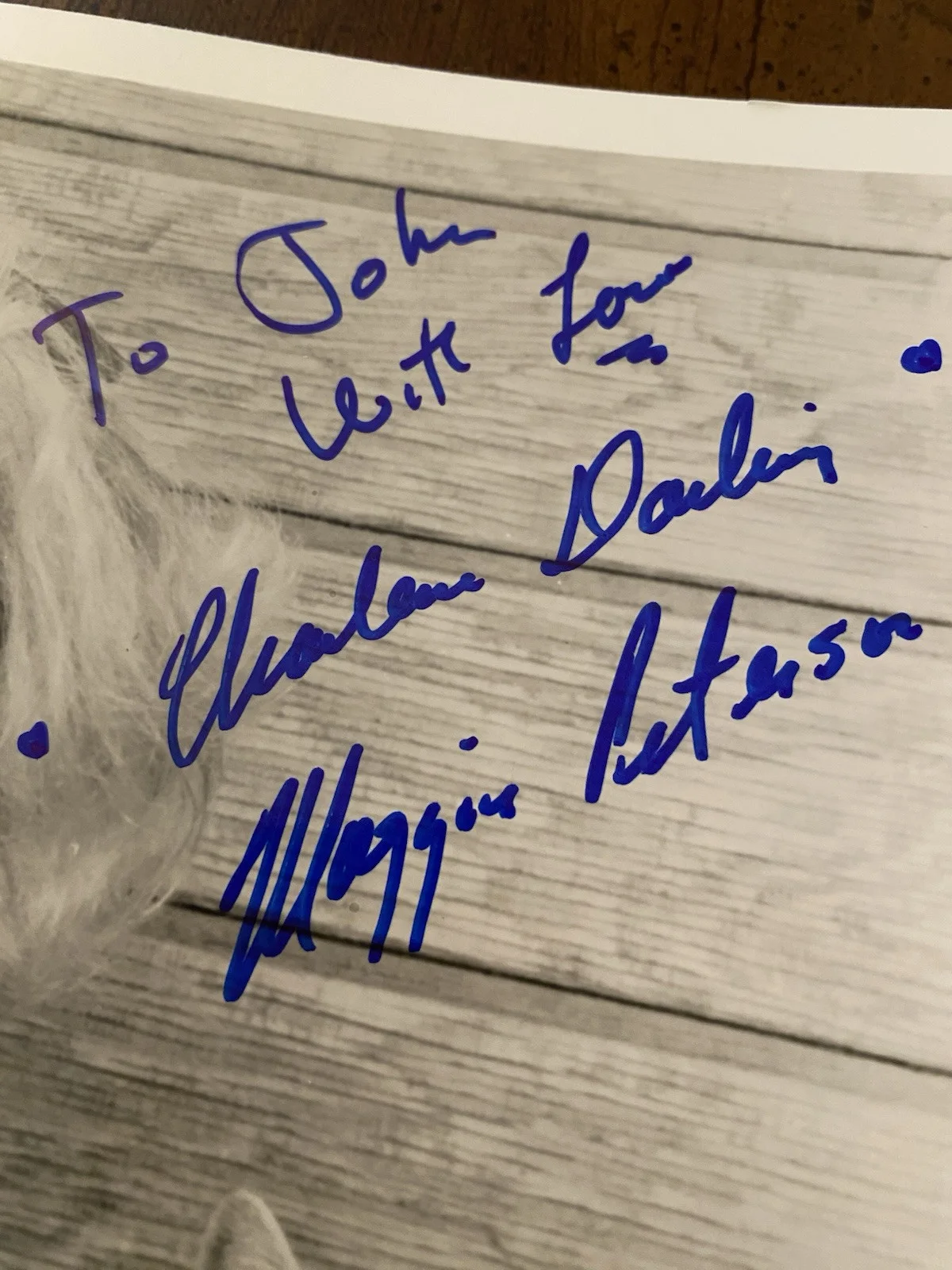 Maggie Peterson — Maggie Peterson Charlene Darling Signed The Andy Griffith Show Photo In Person, изображение 3