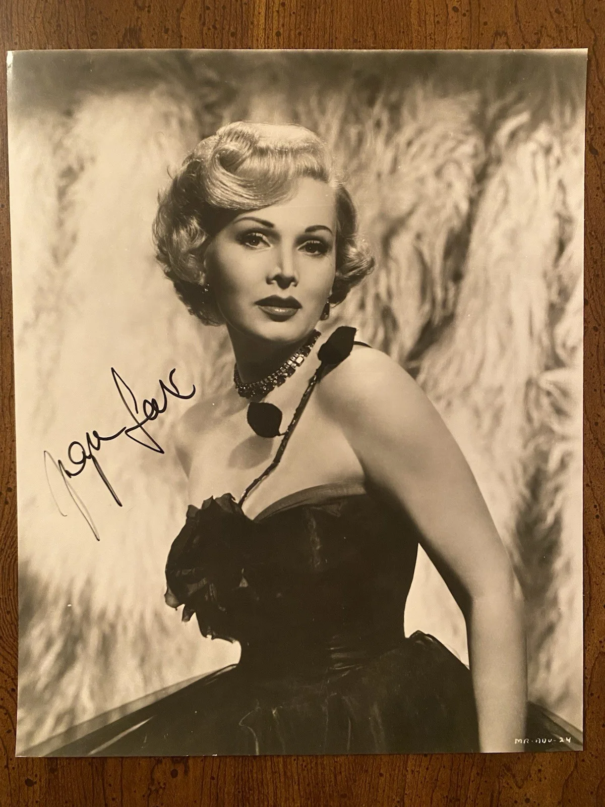 Zsa Zsa Gabor — Zsa Zsa ZsaZsa Gabor Signed Autographed Photo w/ COA Touch Of Evil Moulin Rouge