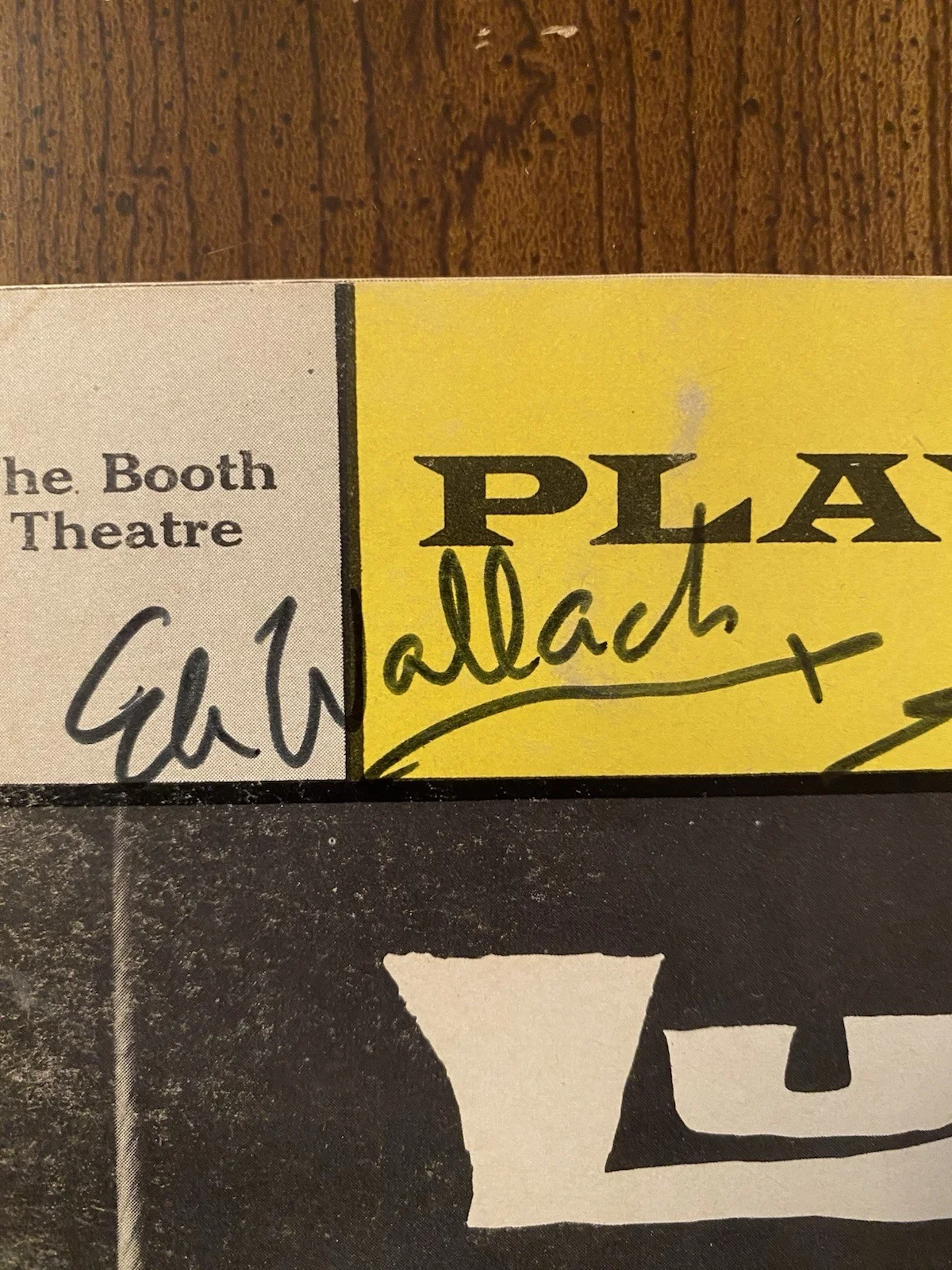 Eli Wallach, Anne Jackson — Eli Wallach Anne Jackson Signed Autographed Playbill With COA Luv Vintage Ticket, изображение 2