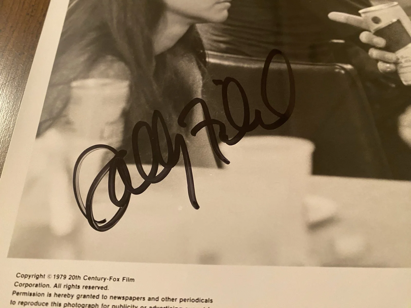 Sally Field, Beau Bridges — Sally Field Beau Bridges Signed Autographed 10x8 Photo BOTH With COA Norma Rae, изображение 3
