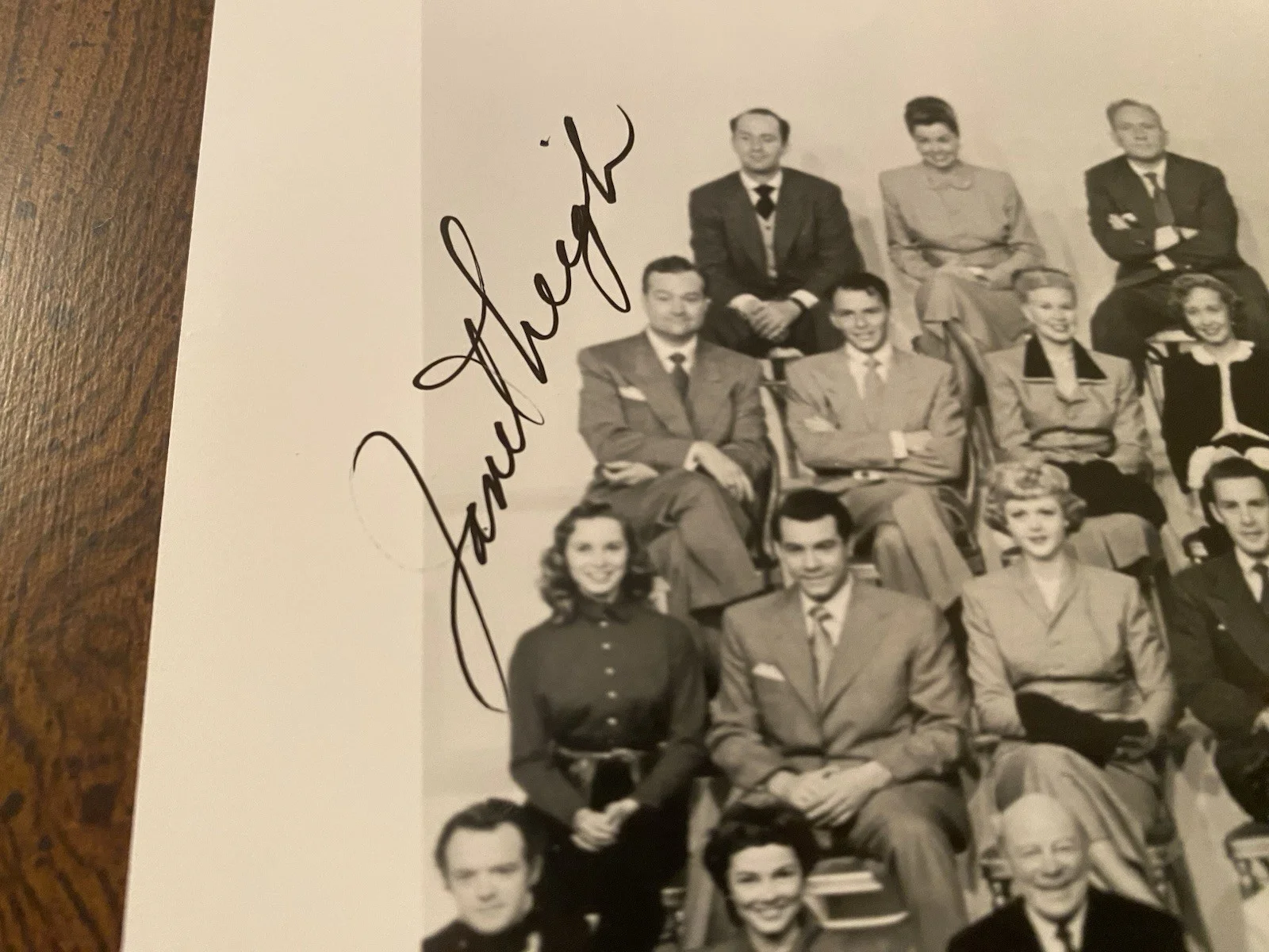 Janet Leigh — Janet Leigh Signed Autographed Photo Lot With COA MGM 25th Anniversary Interview, изображение 4