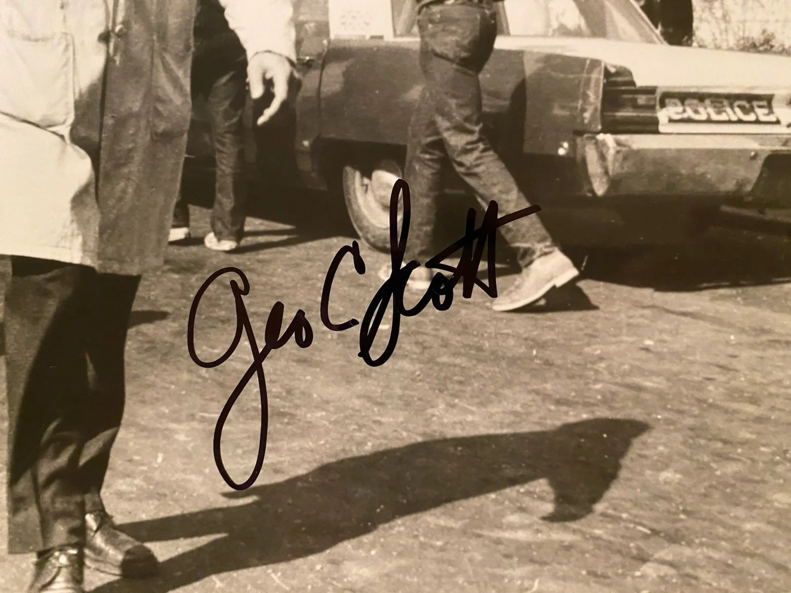 George C Scott — George C Scott Signed Autographed Vintage Photo With COA The Hospital Patton Etc, изображение 2