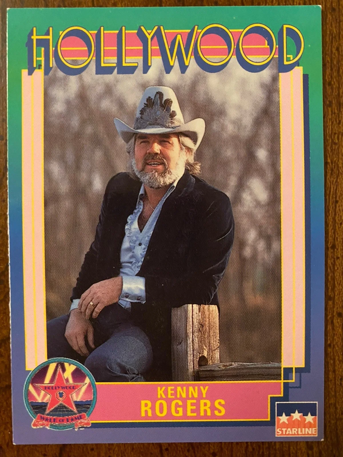 Kenny Rogers Signed Autographed Hollywood Walk Of Fame Card With COA RARE, изображение 5