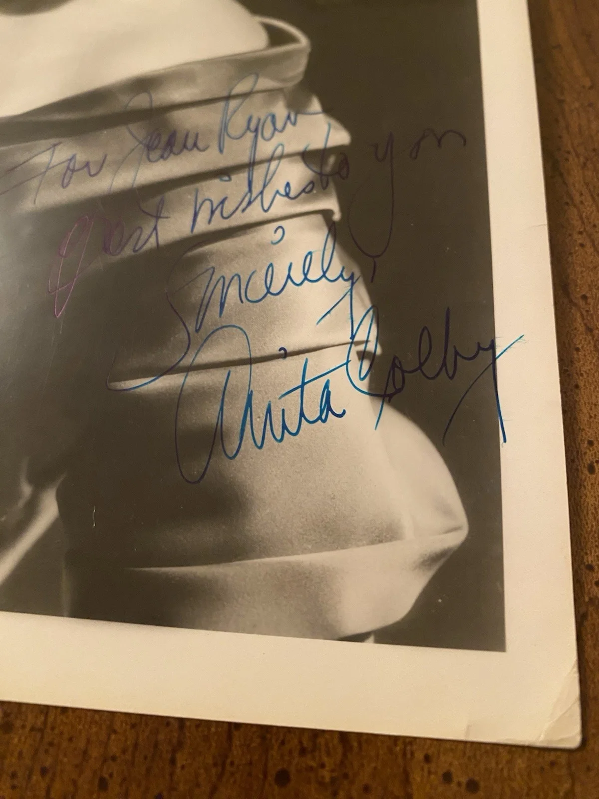 Anita Colby — Anita Colby Signed Autographed 8x10 Photo With COA Mary Of Scotland Brute Force, изображение 3