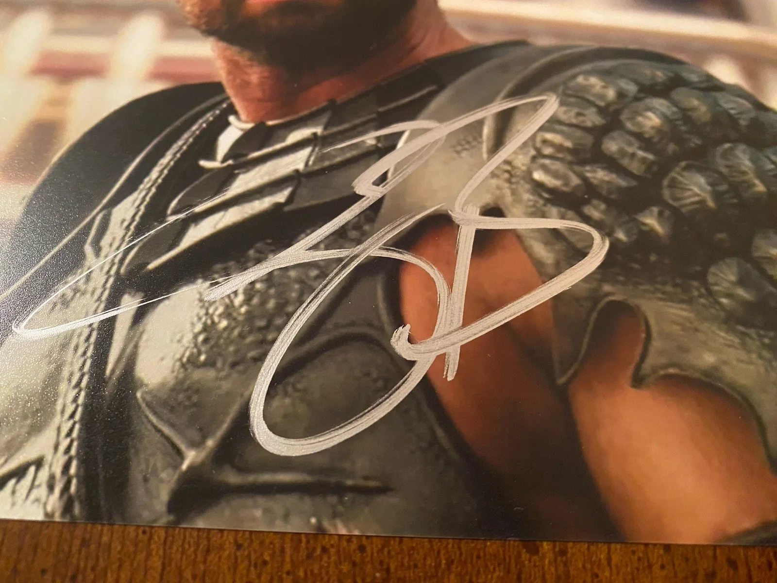 Gerard Butler — Gerard Butler Signed Autographed Photo Gods Of Egypt 300 Etc With COA, изображение 3