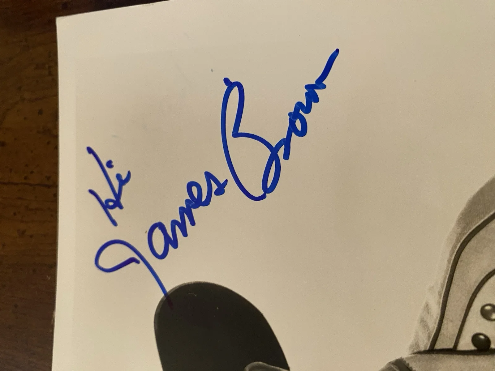 James Brown — James Brown Signed Autographed Photo With COA The Adventures Of Rin Tin Tin Rip, изображение 3