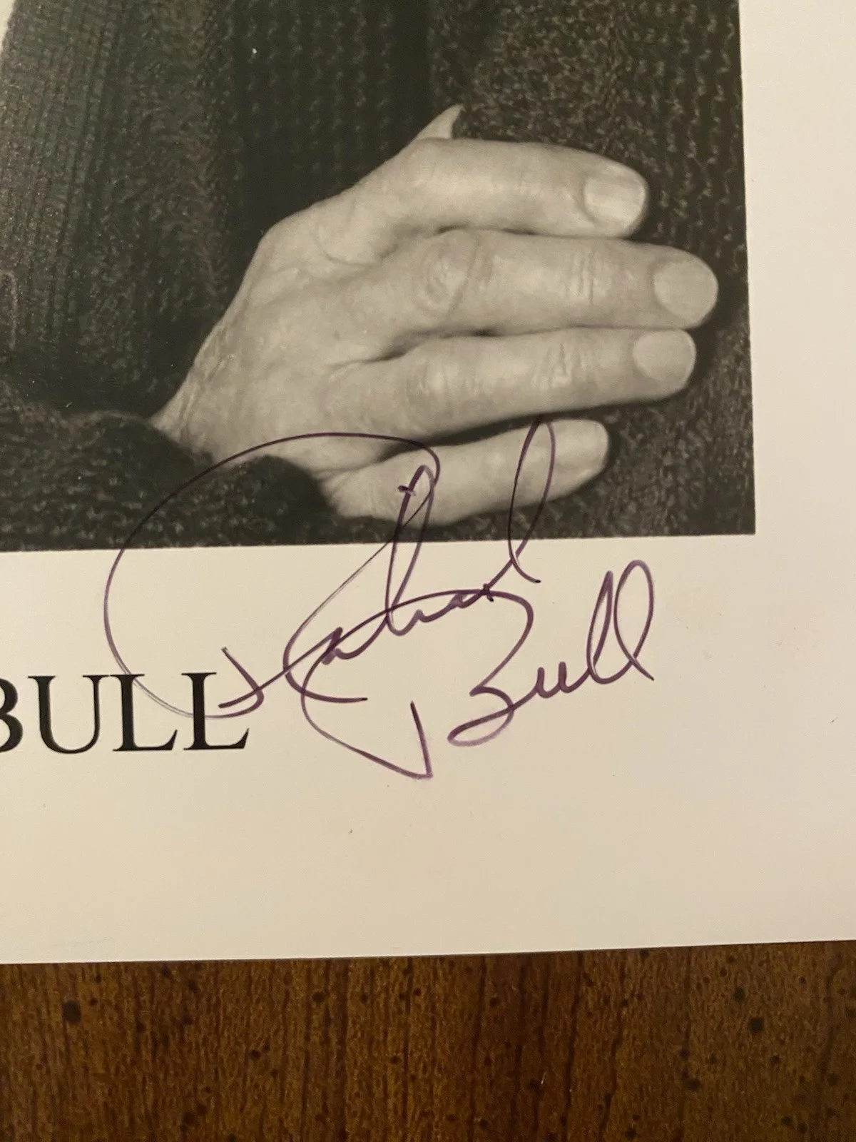 Richard Bull — Richard Bull Signed Autographed Photo With COA Little House On The Prairie Nels, изображение 2