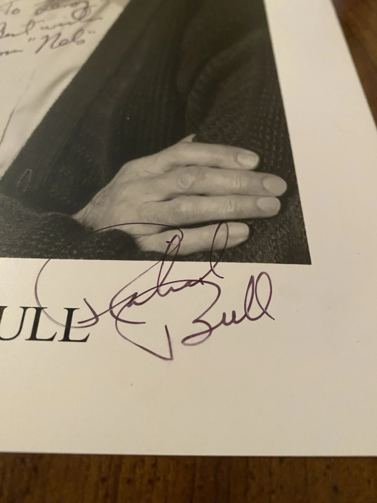 Richard Bull — Richard Bull Signed Autographed Photo With COA Little House On The Prairie Nels, изображение 3