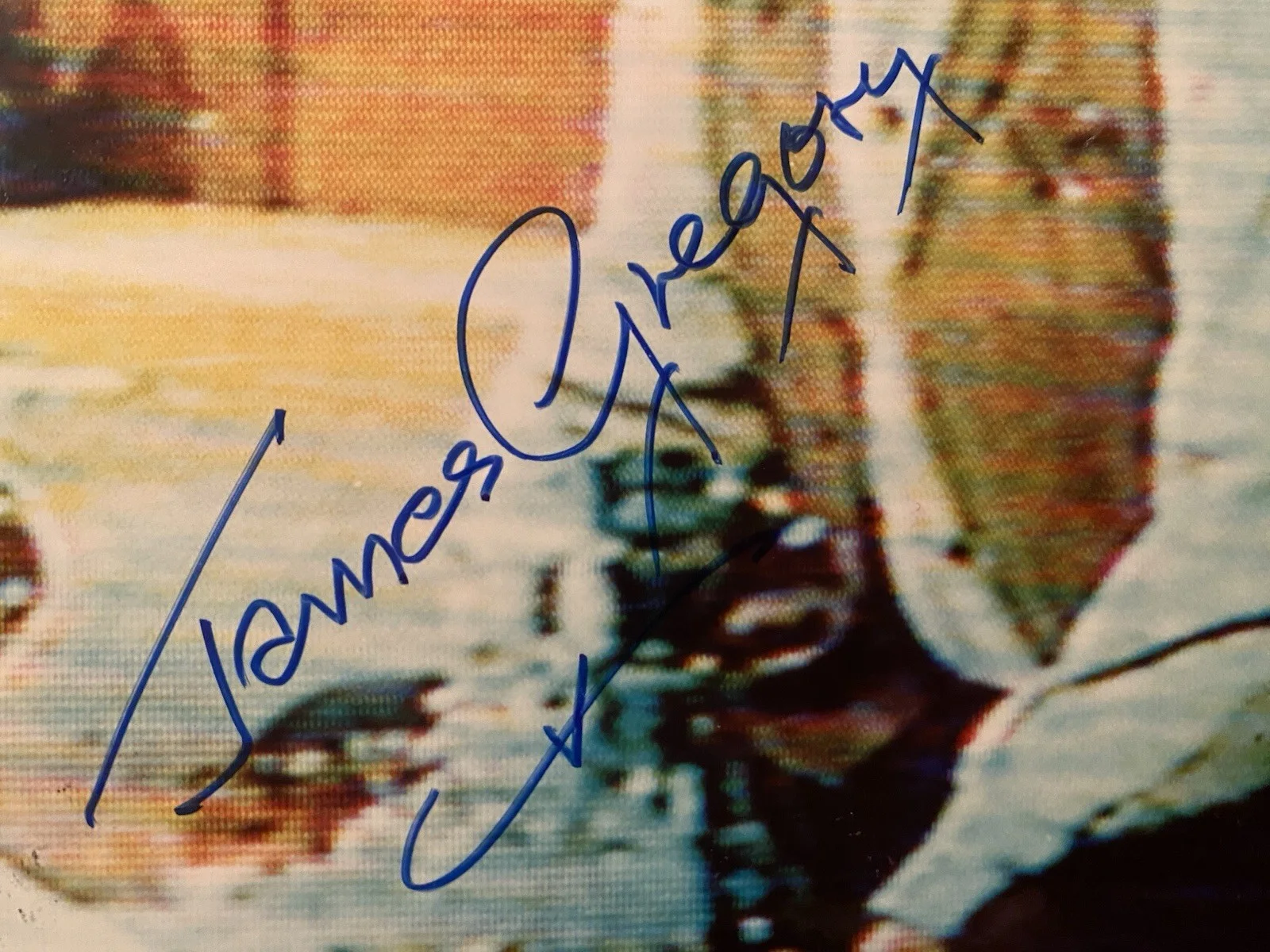 James Gregory — James Gregory Signed Autographed Photo With COA The Big Valley The Twilight Zone, изображение 2