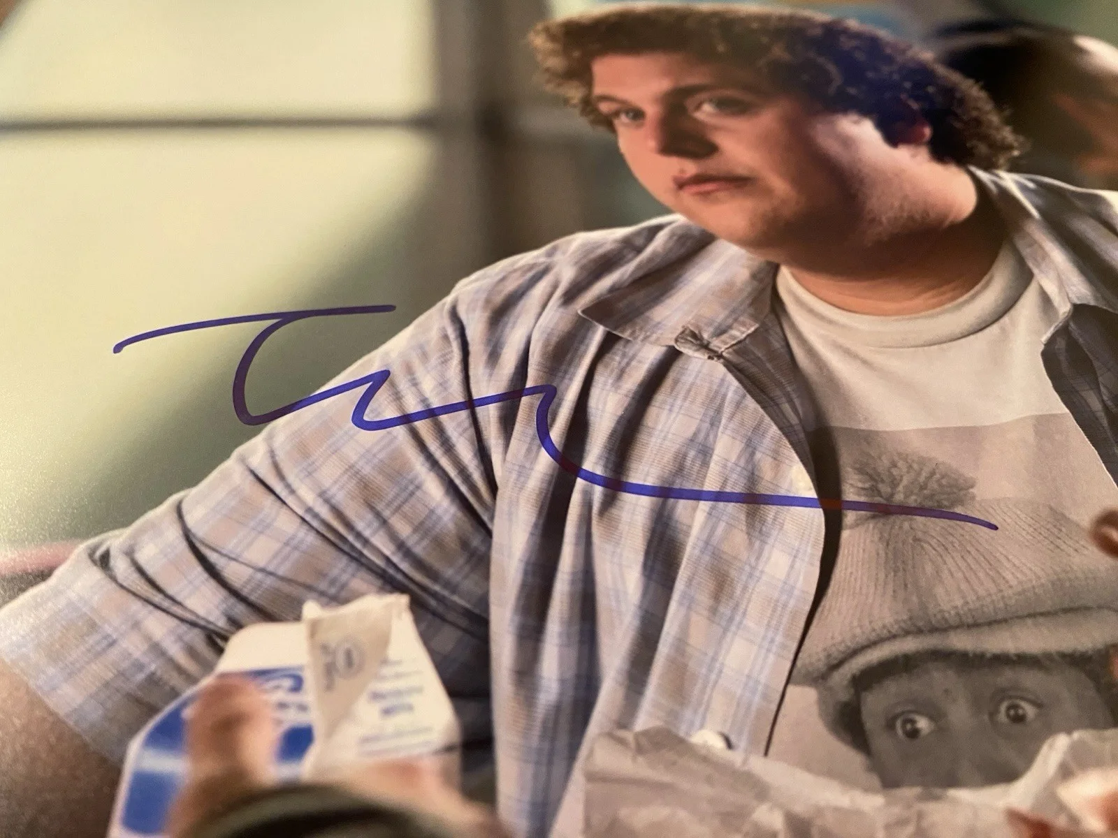 Jonah Hill — Jonah Hill Signed Autographed Photo With COA Superbad 21 Jump Street Wolf Of Wal, изображение 3