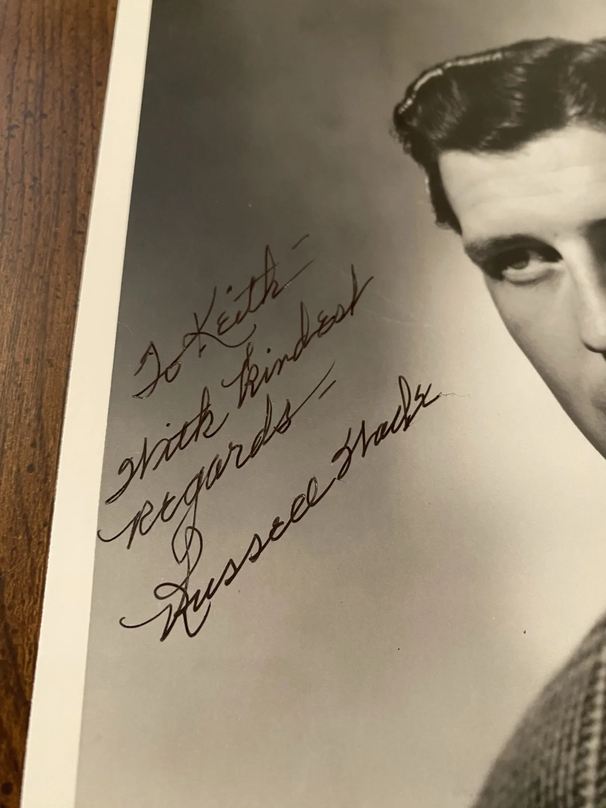 Russell Wade — Russell Wade Signed Autographed Photo With COA The Body Snatcher Shoot To Kill, image 3