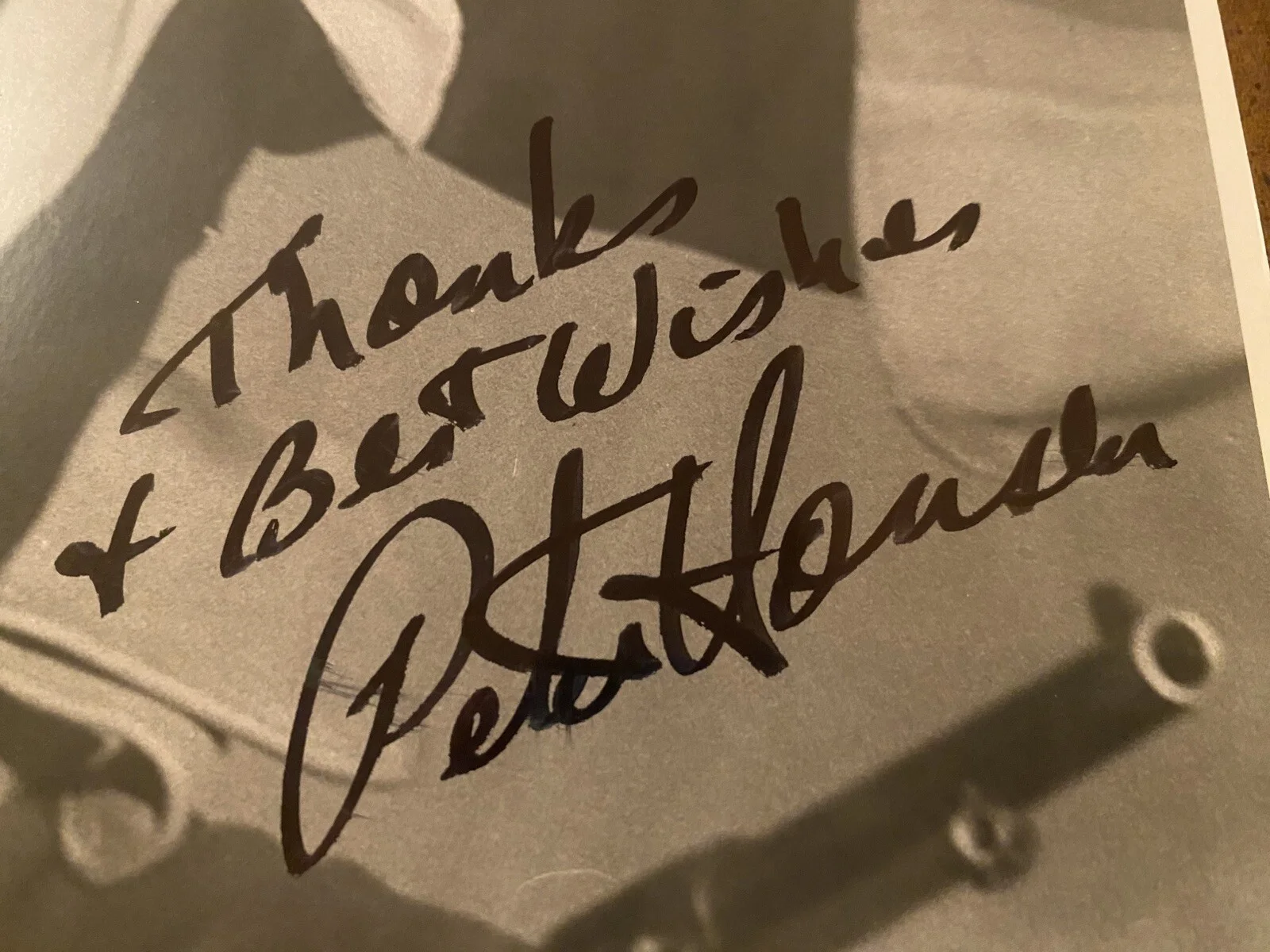 Peter Hansen — Peter Hansen Signed Autographed Photo With COA The Savage Jim Bowie Lone Ranger, image 2