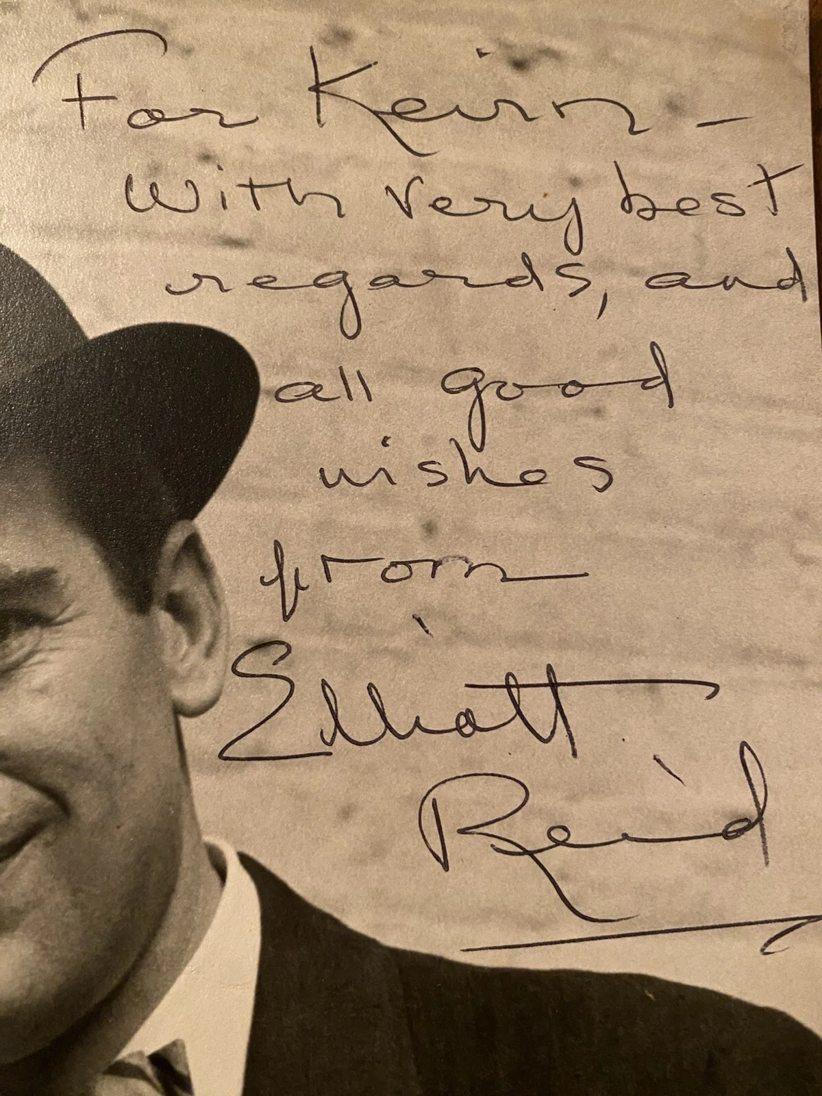 Elliott Reid — Elliott Reid Signed Autographed Photo With COA Absent Minded Professor Vicki Etc, изображение 2