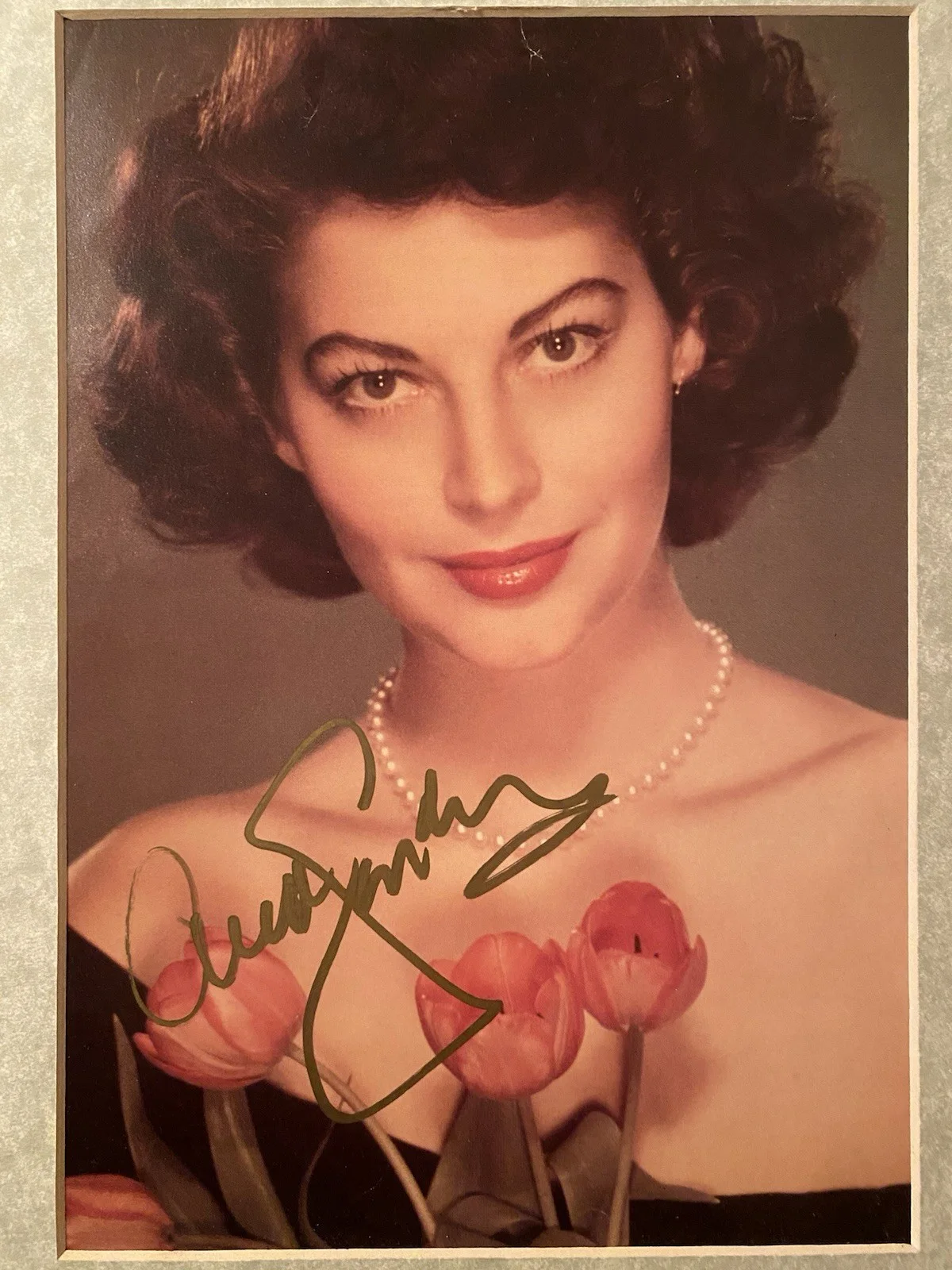 Ava Gardner — Ava Gardner Signed Autographed Photo w COA Mogambo The Killers Barefoot Contessa, изображение 2