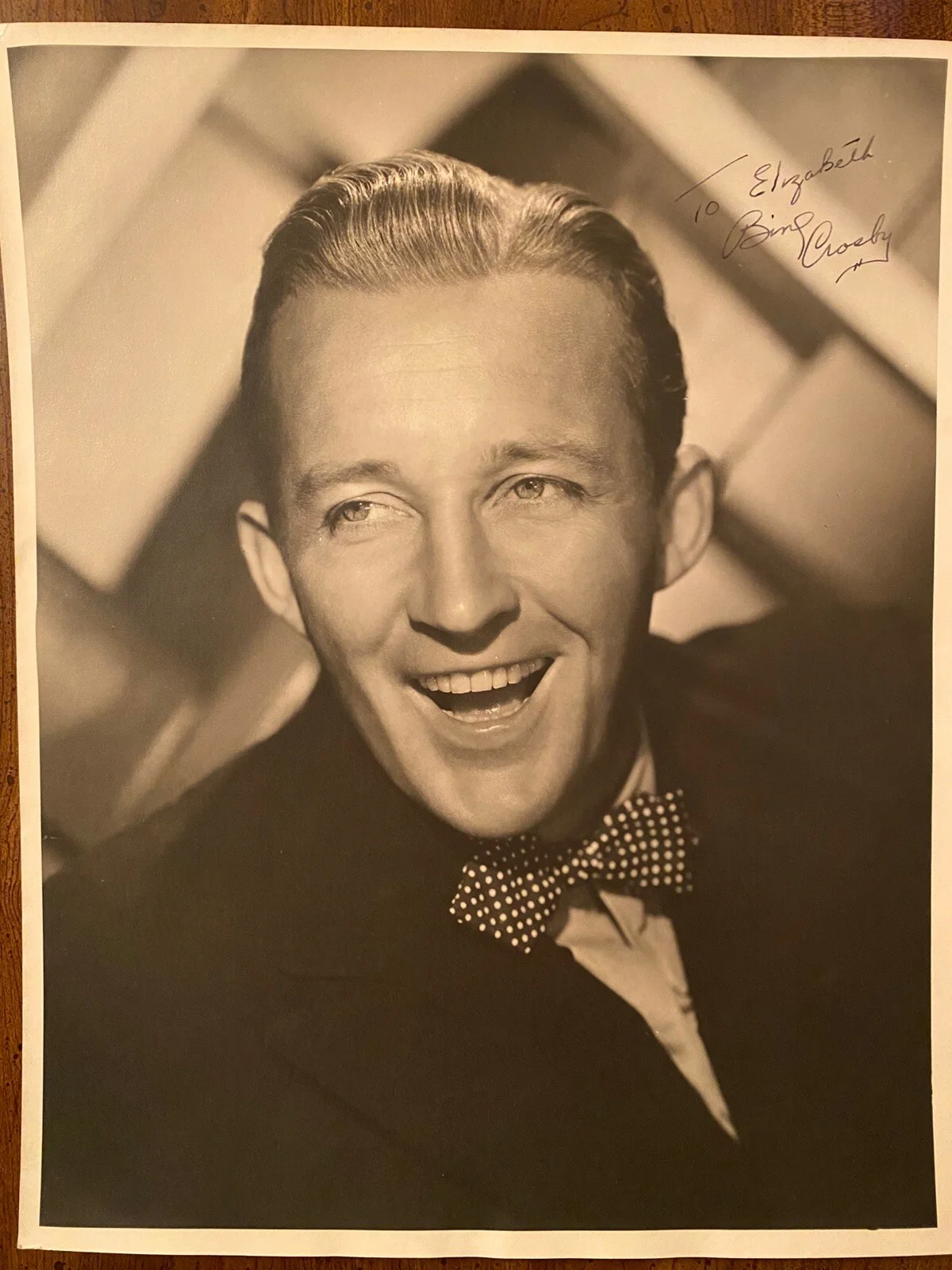 Bing Crosby — Bing Crosby Signed Autographed 11x14 Photo With COA White Christmas Holiday Inn
