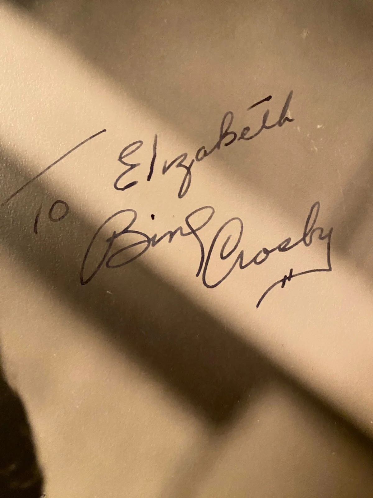 Bing Crosby — Bing Crosby Signed Autographed 11x14 Photo With COA White Christmas Holiday Inn, изображение 3