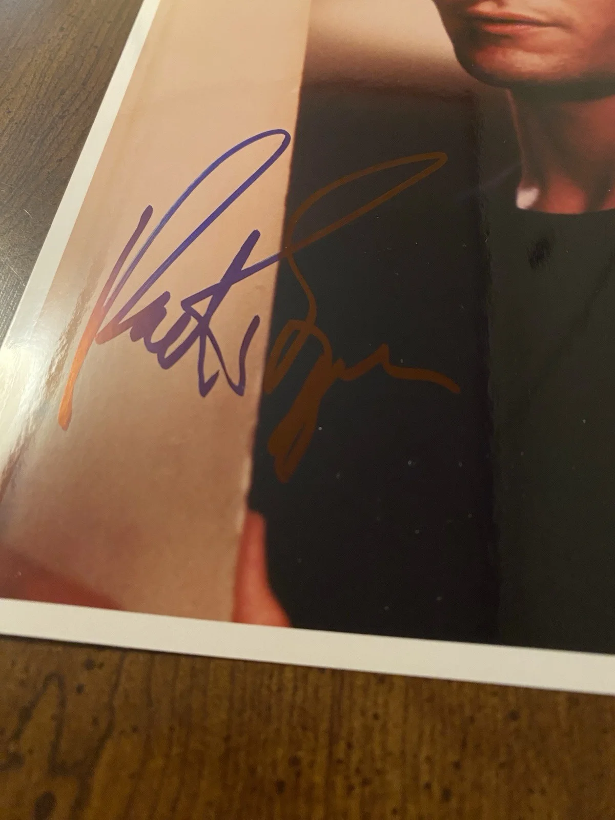 Patrick Swayze — Patrick Swayze Signed Autographed 8x10 Photo With COA Dirty Dancing Ghost MINT, image 3