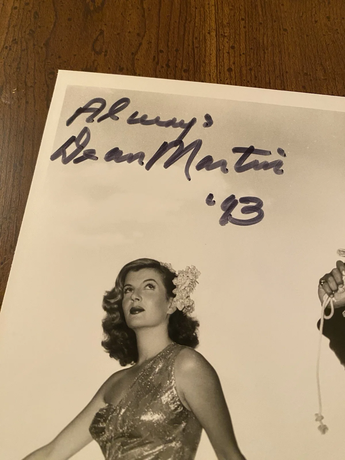 Dean Martin, Jerry Lewis — Dean Martin Jerry Lewis Signed Autographed Photo With COA Sailor Beware BOTH, image 3