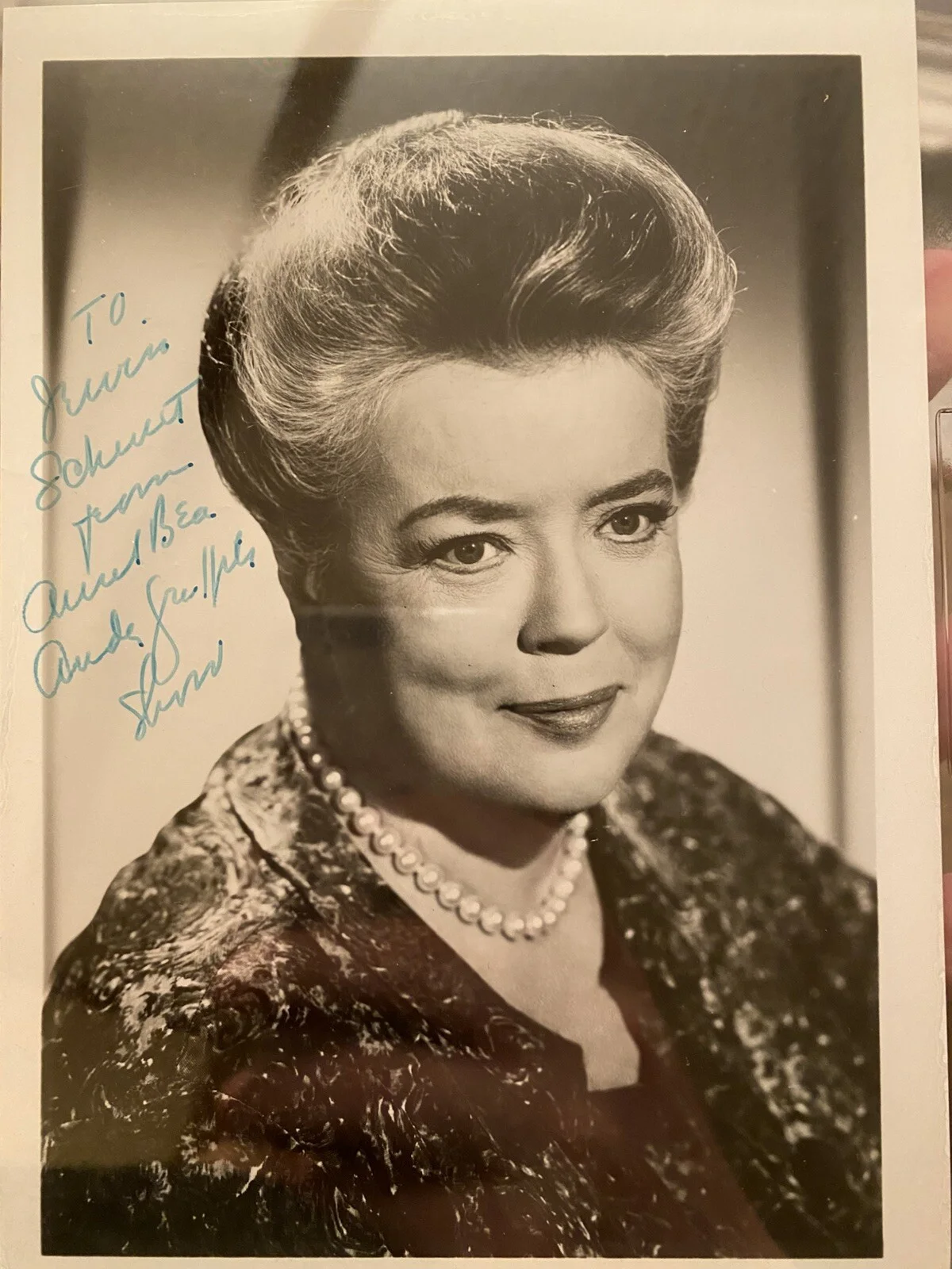 Frances Bavier — Frances Bavier Signed Autographed Photo PSA DNA The Andy Griffith Show Aunt Bea, image 2