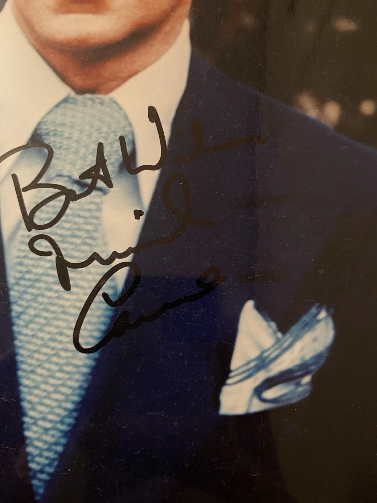Michael Caine — Michael Caine Signed Autographed Photo With COA Zulu The Italian Job Get Carter, изображение 2