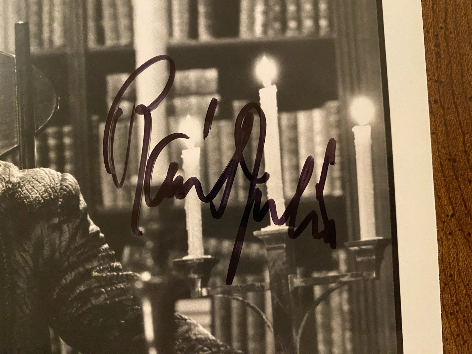 Raul Julia — Raul Julia Signed Autographed Photo With COA The Addams Family Gomez RARE, изображение 2