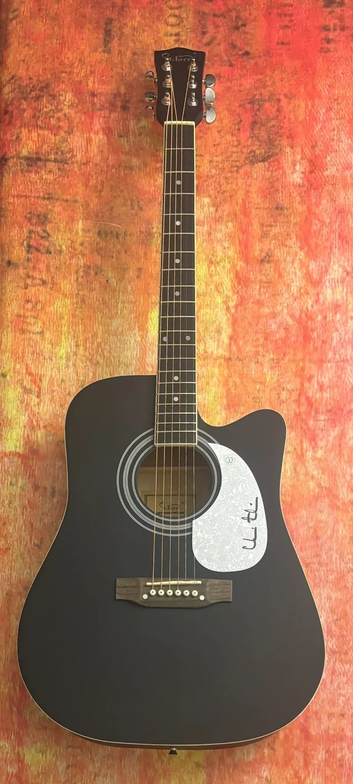 GFA Arriving Gospel Our God Star * CHRIS TOMLIN * Signed 41" Acoustic Guitar COA, image 3