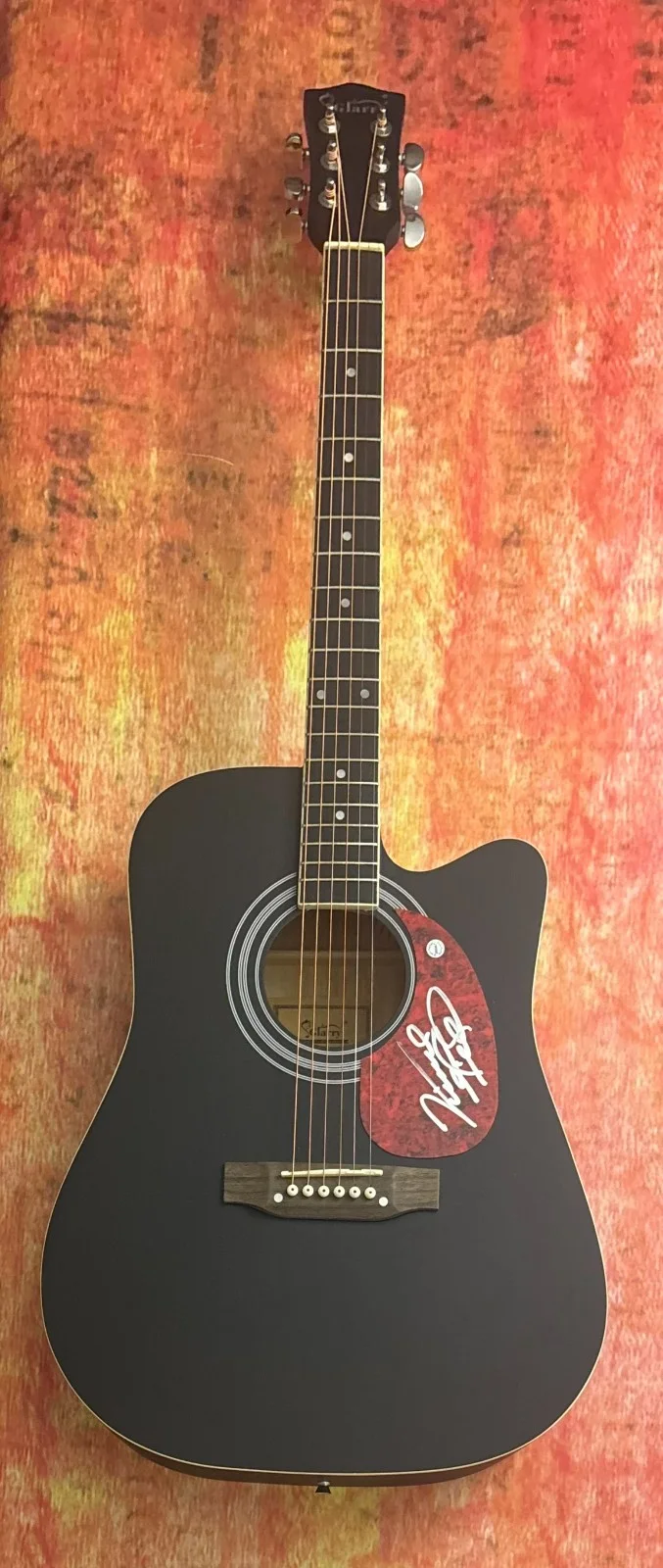 GFA Eagles & Country Legend * VINCE GILL * Signed 41" Acoustic Guitar PROOF COA, изображение 4