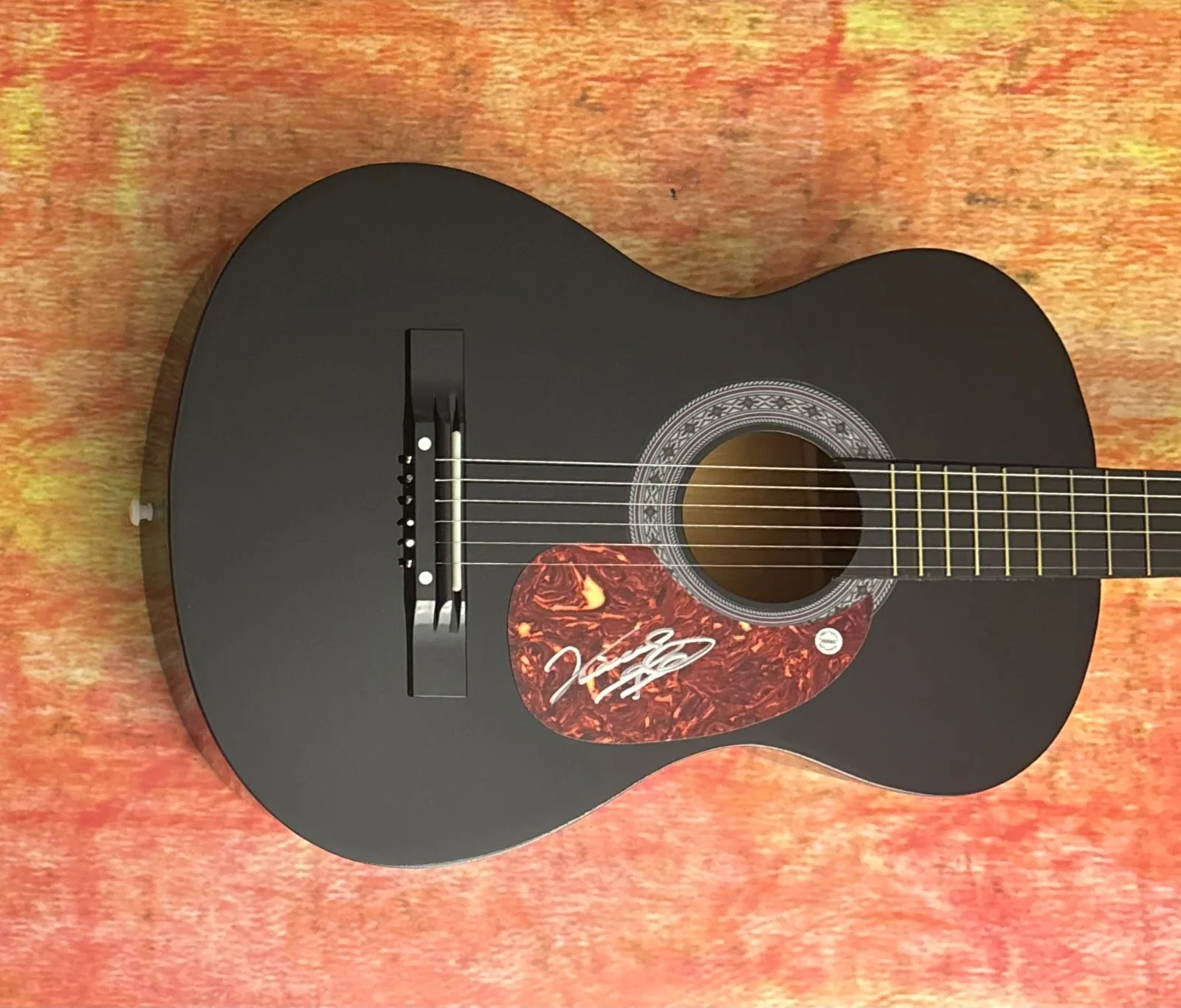 GFA Eagles & Country Legend * VINCE GILL * Signed Acoustic Guitar PROOF COA, image 3