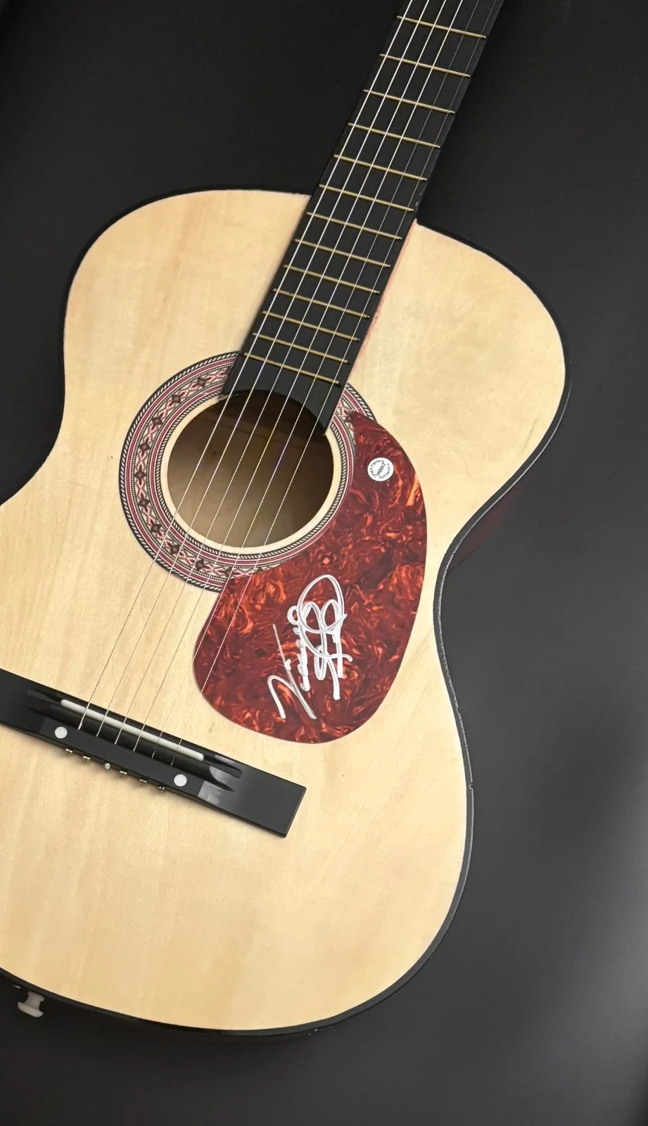 GFA Eagles & Country Legend * VINCE GILL * Signed Acoustic Guitar PROOF COA, image 5