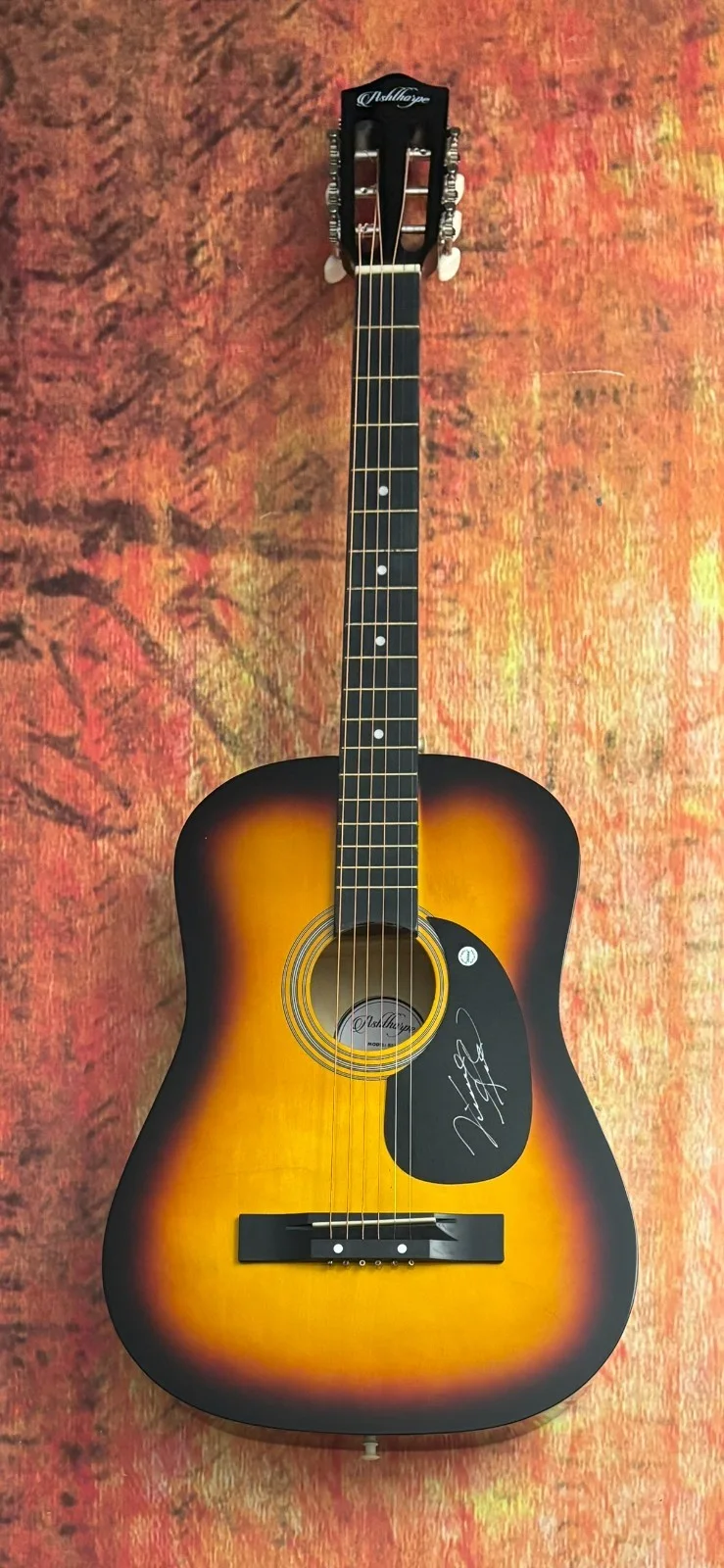 GFA Eagles & Country Legend * VINCE GILL * Signed Acoustic Guitar PROOF COA, image 4