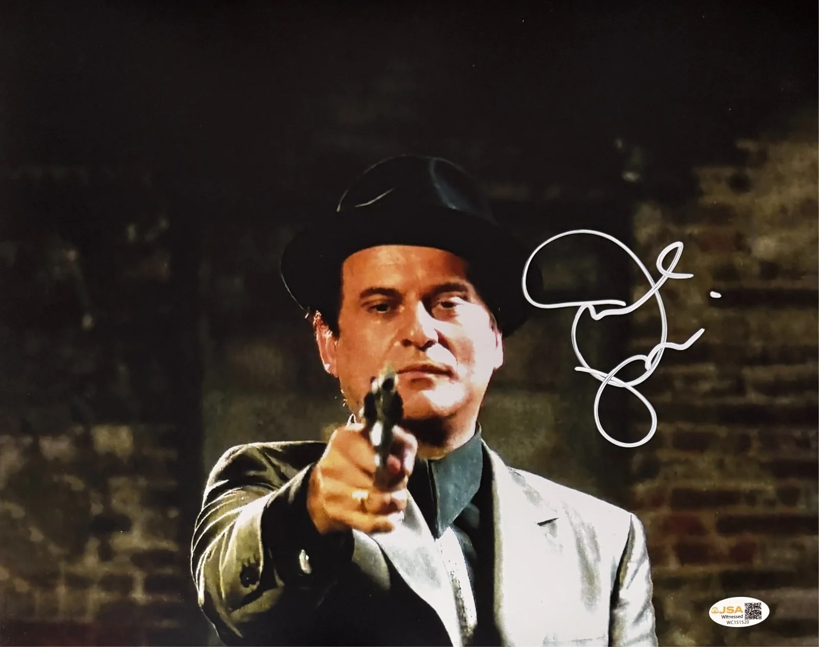 Joe Pesci — JOE PESCI AUTOGRAPHED 11x14 PHOTO JSA GOODFELLAS 1