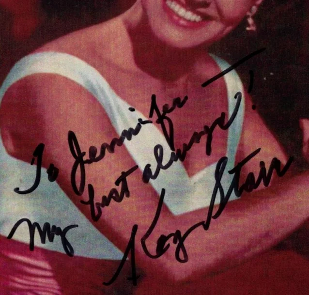 KAY STARR Autographed 8X10 Rock & Roll Waltz FREE SHIPPING! Wheel Of Fortune, изображение 2