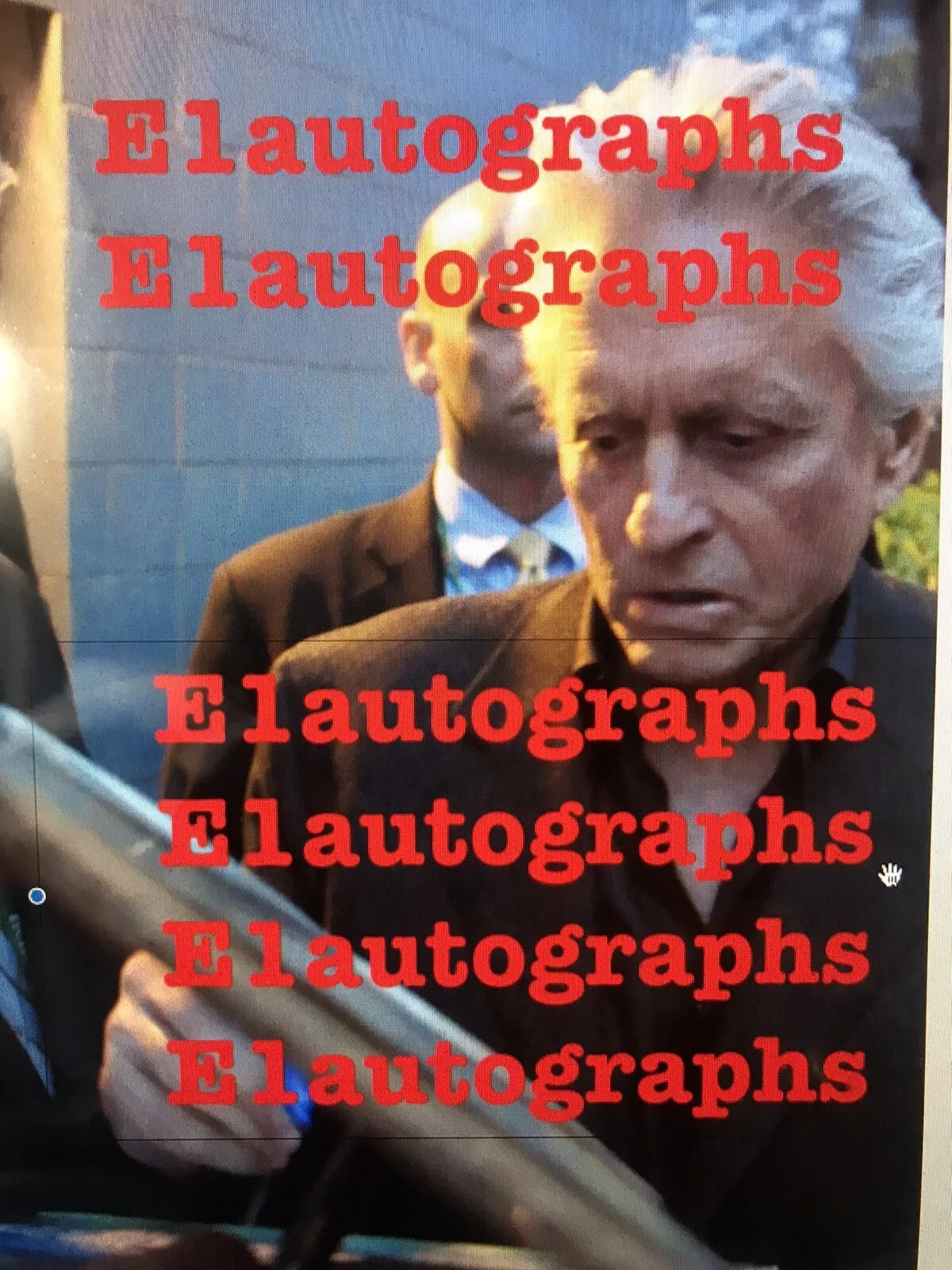 Michael Douglas — Michael Douglas signed 8x10 photo In Person. Exact Proof. Wall Street, image 4