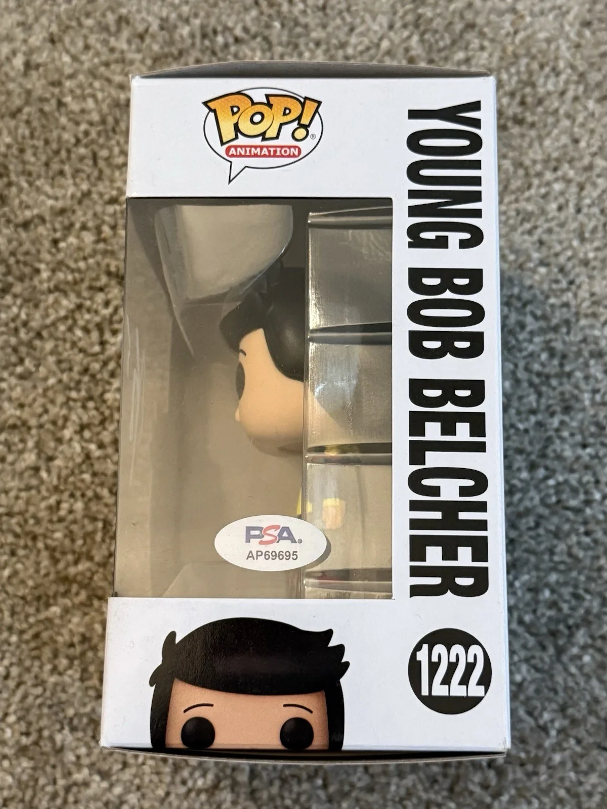 H. Jon Benjamin — H. Jon Benjamin Signed Autographed Bob’s Burgers Young Bob Belcher #1222 PSA COA, изображение 2