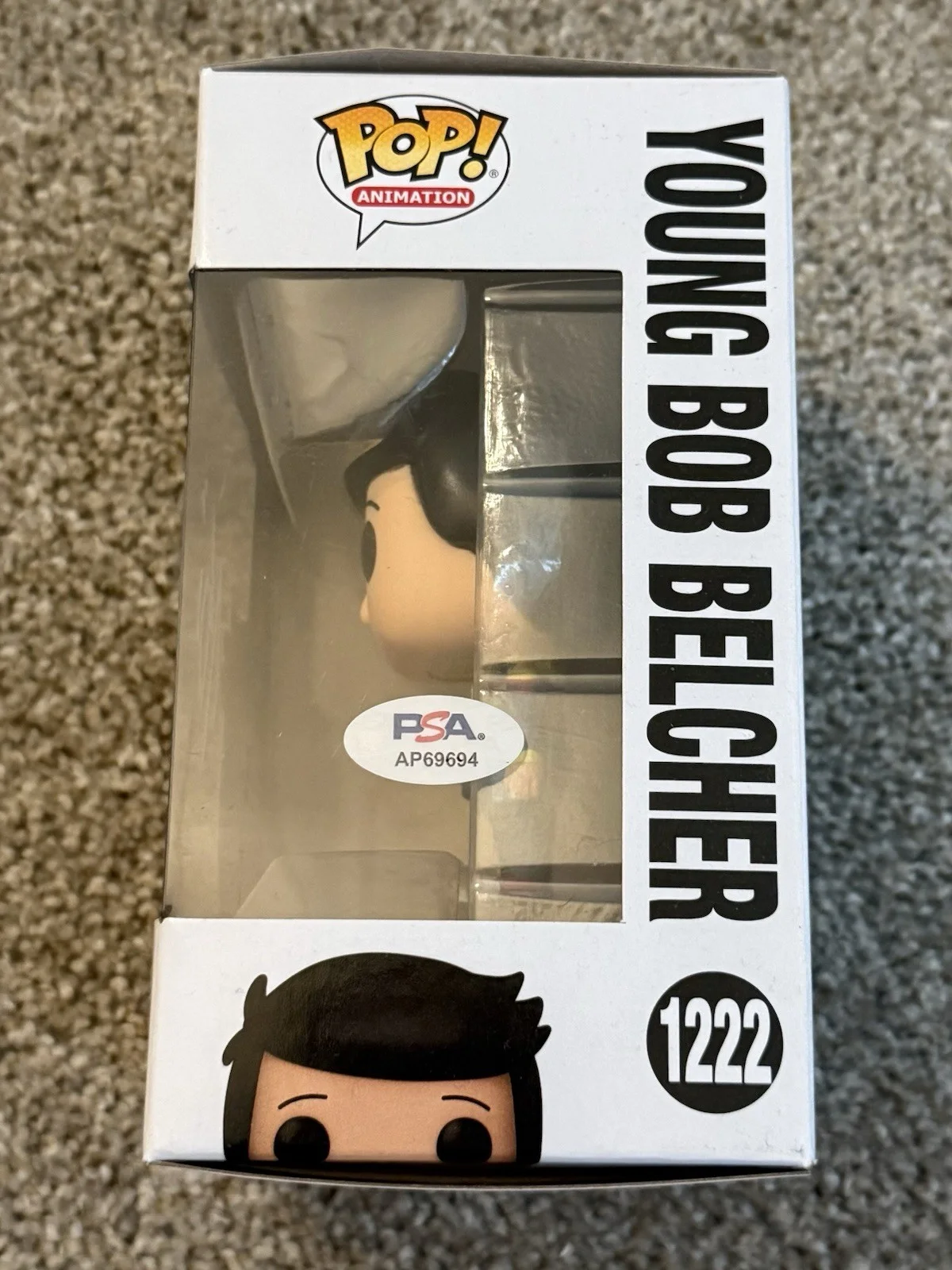 H. Jon Benjamin — H. Jon Benjamin Signed Autographed Bob’s Burgers Young Bob Belcher #1222 PSA COA, image 2