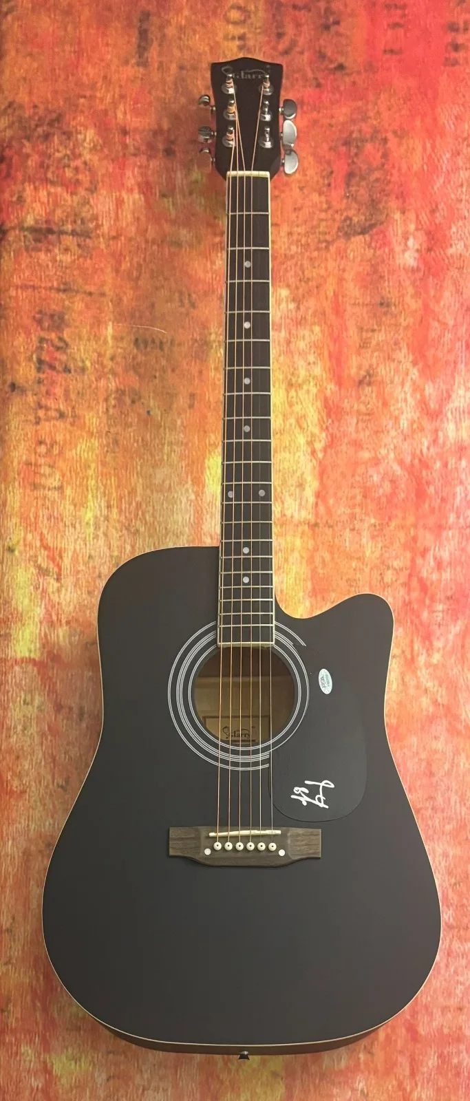 PSA Heart Like a Truck Star * LAINEY WILSON * Signed 41" Acoustic Guitar COA, image 3