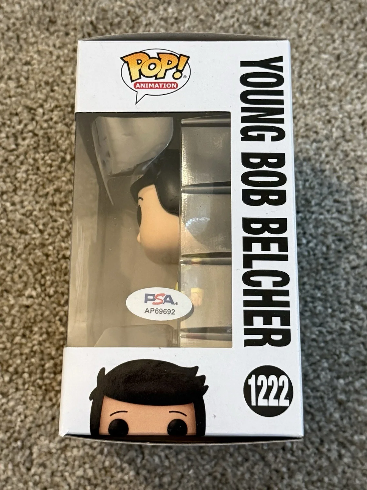 H. Jon Benjamin — H. Jon Benjamin Signed Autographed Bob’s Burgers Young Bob Belcher #1222 PSA COA, image 2