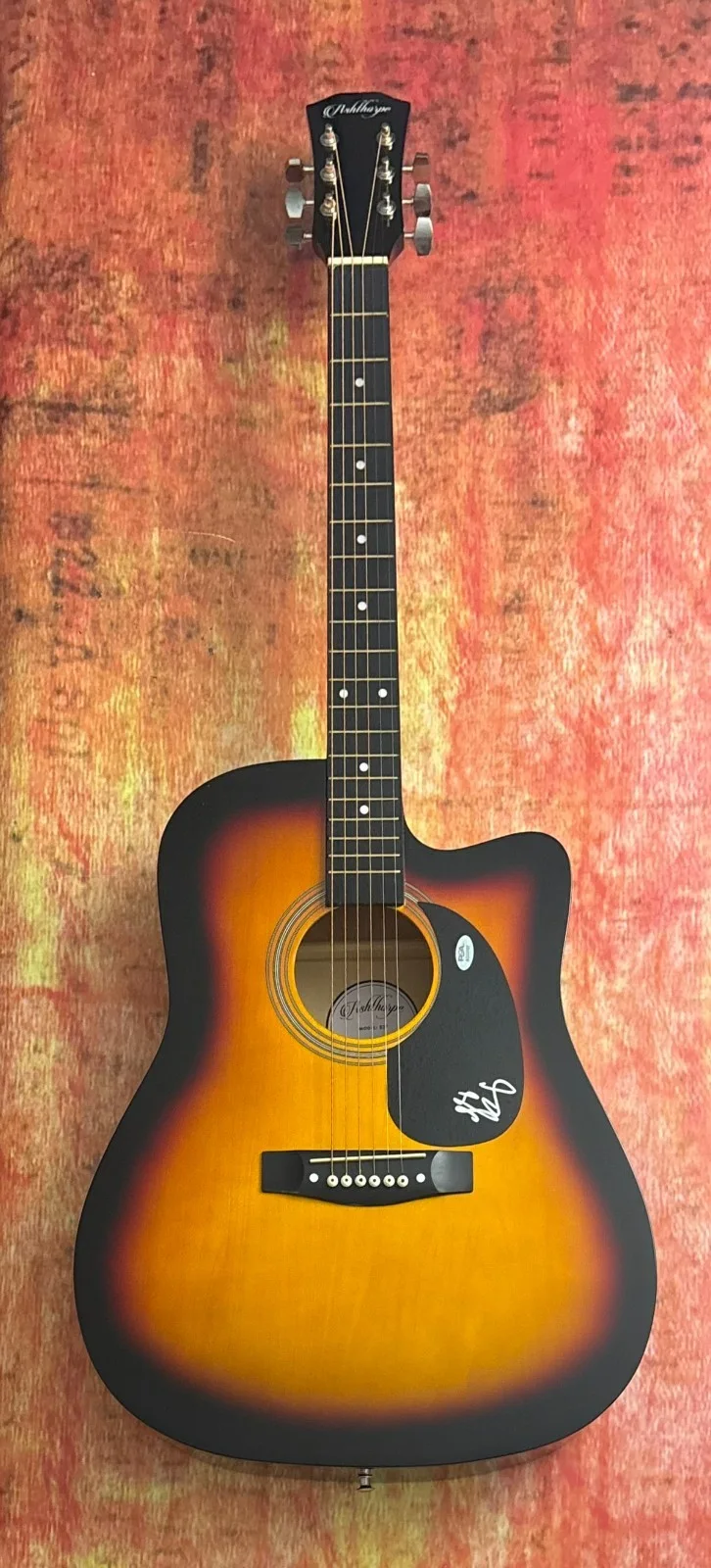 PSA Heart Like a Truck Star * LAINEY WILSON * Signed 41" Acoustic Guitar COA, image 2