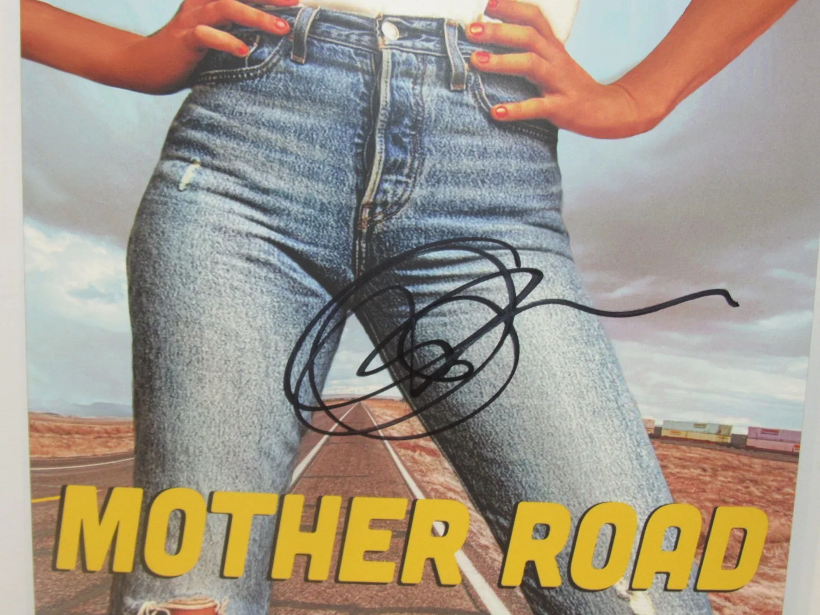 Grace Potter Hand Signed Mother Road Vinyl LP Cover Black and White Vinyl, изображение 4